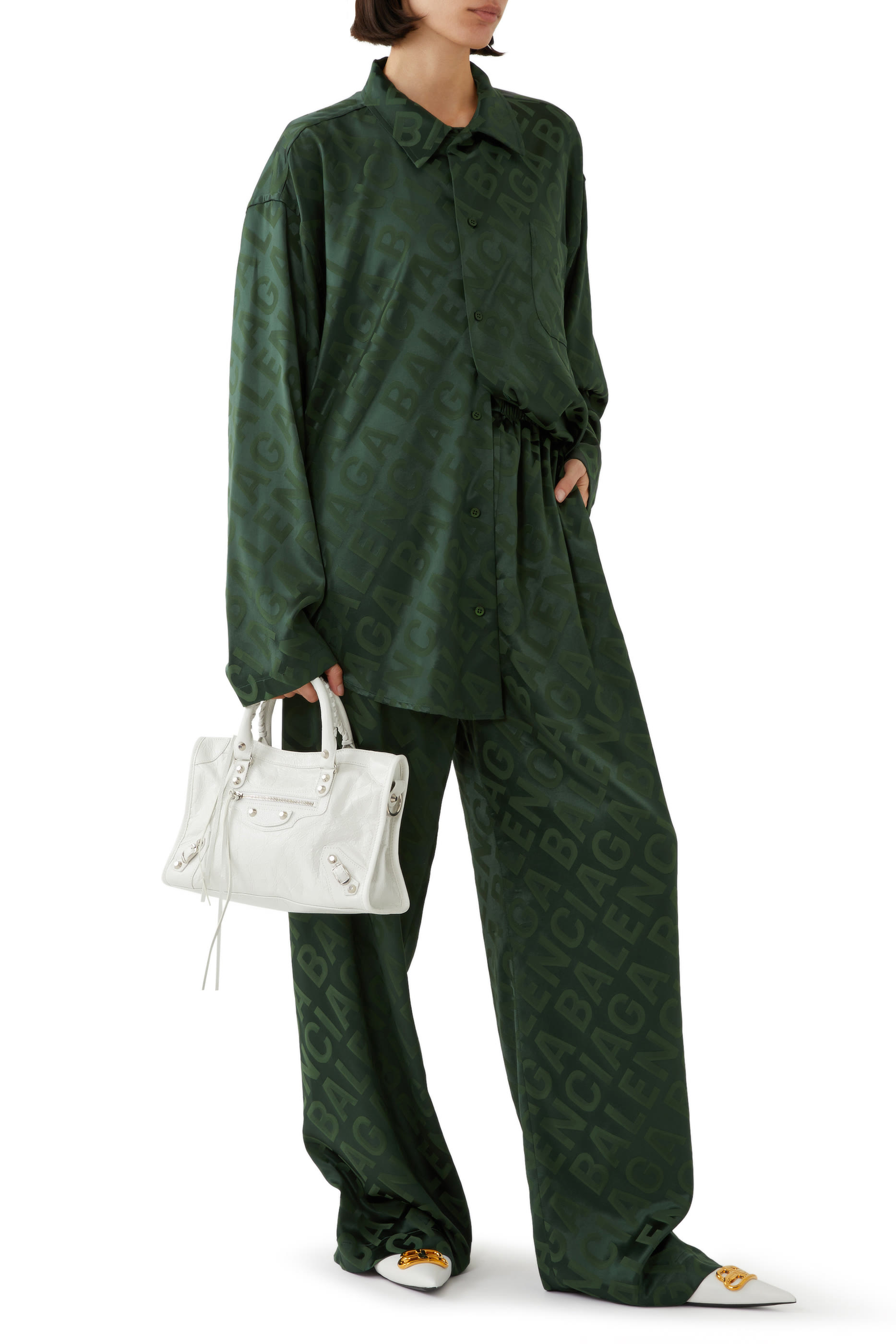 All-Over Logo Large Pajama Pants