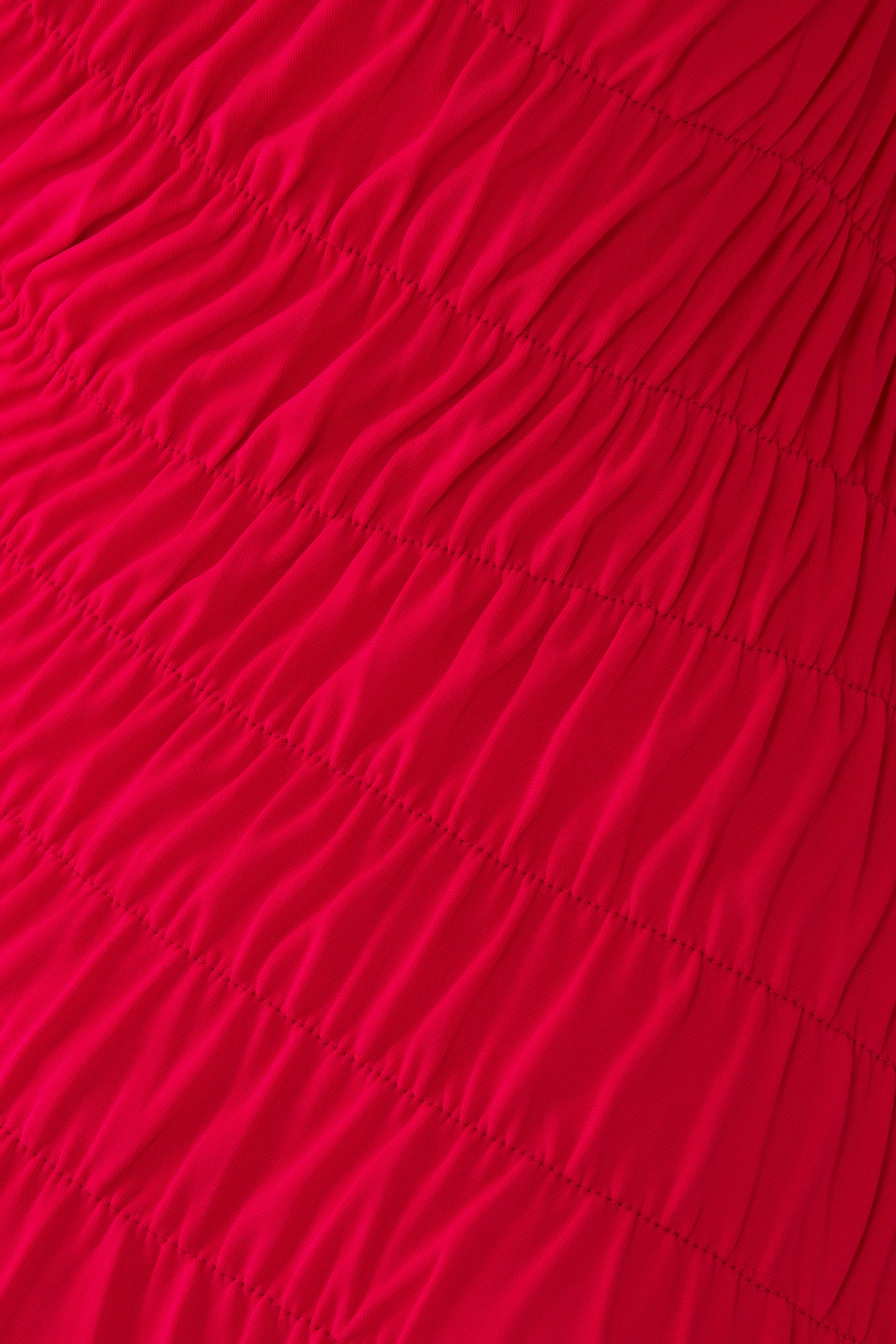 Rouched Sleeveless Maxi Dress