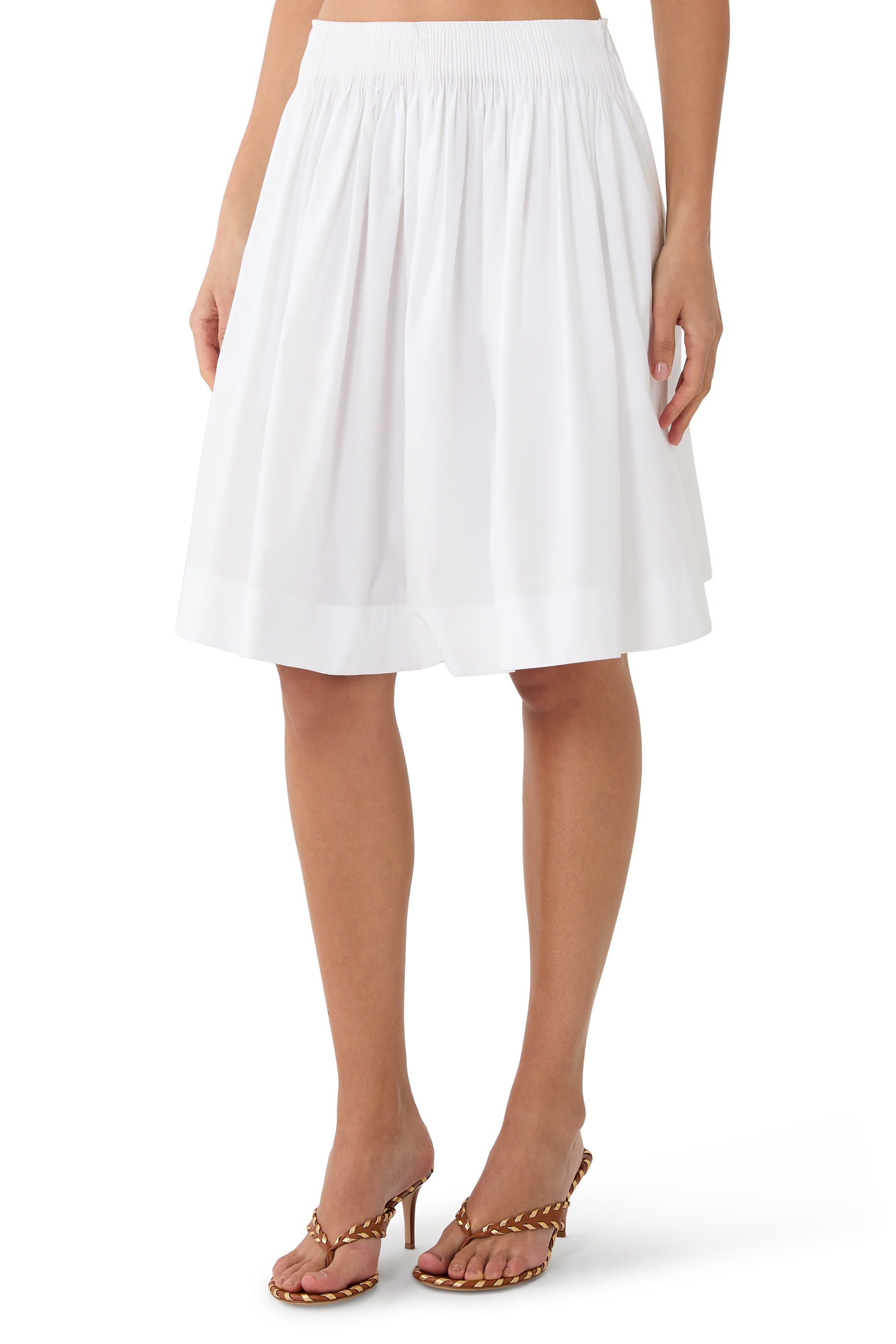 Aissa Cotton Poplin Shorts