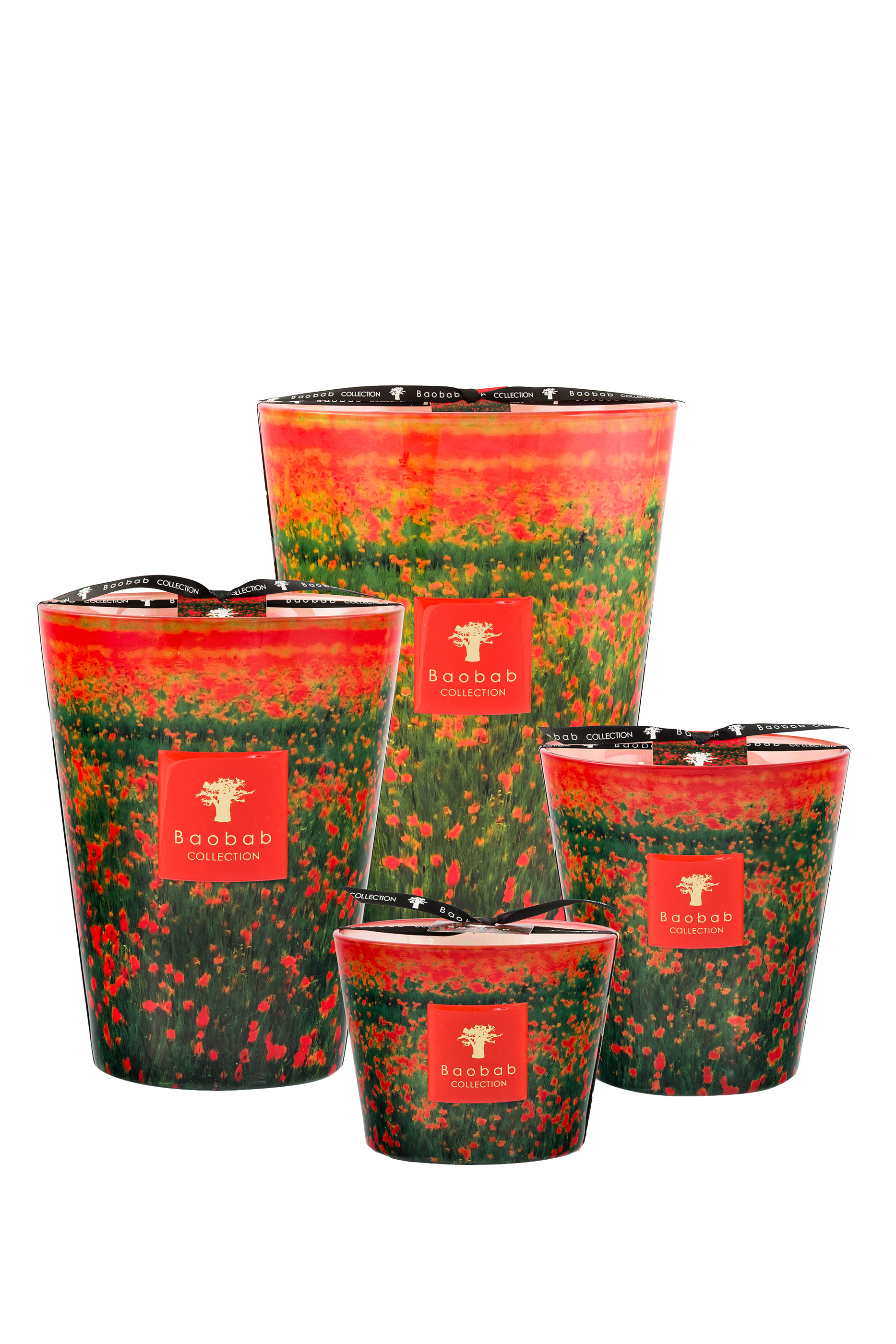  Arty Flowers Poppies Scented Candle