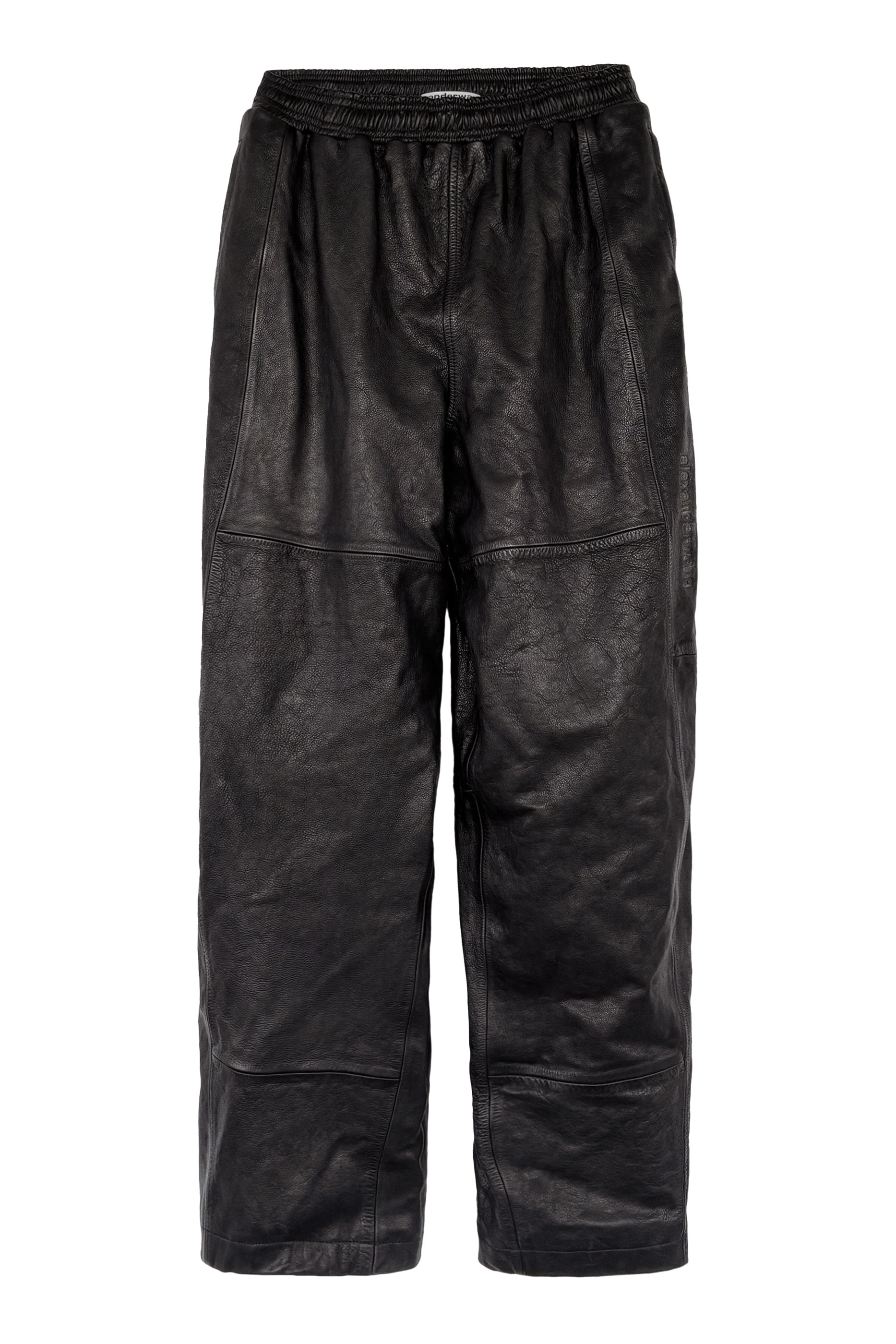 Worn Moto Leather Sweatpants
