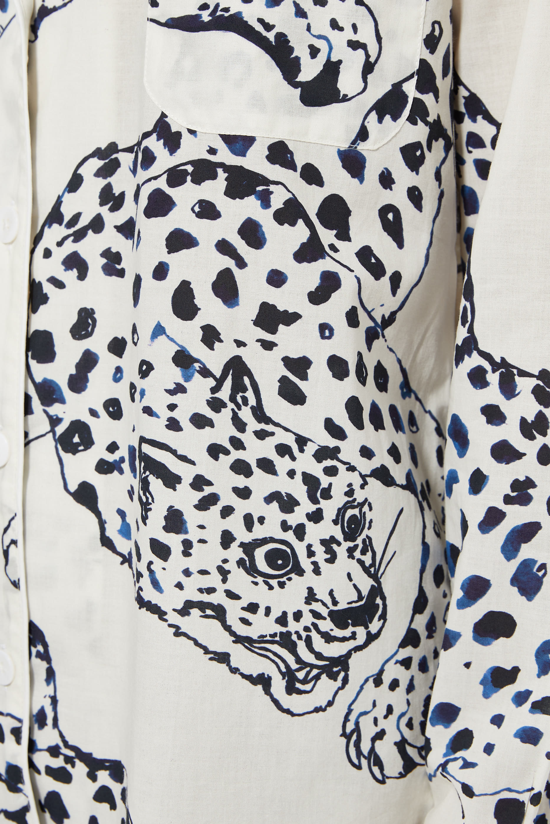 Jaguar Print Pajama Set