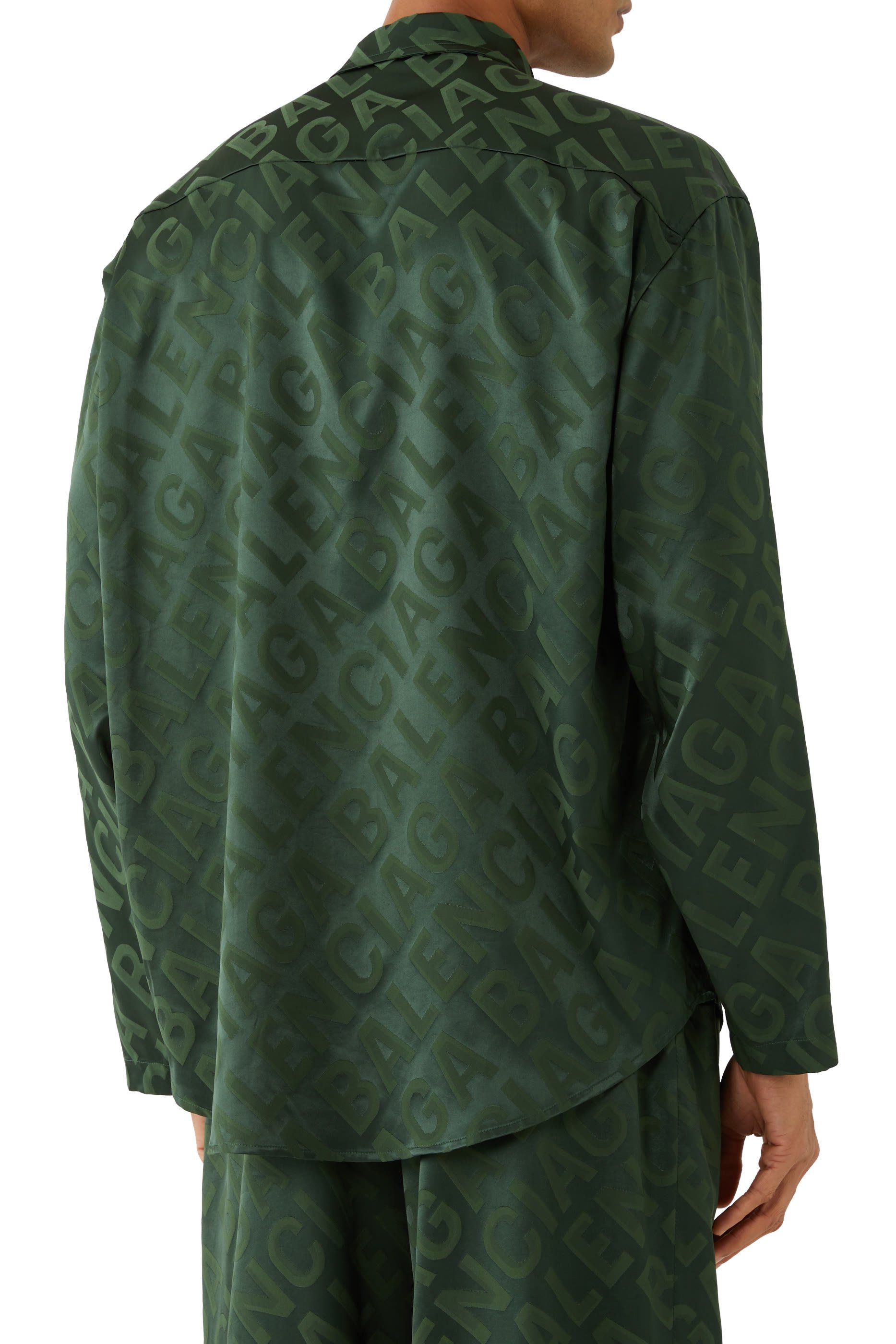 All-Over Logo Minimal Large Fit Shirt