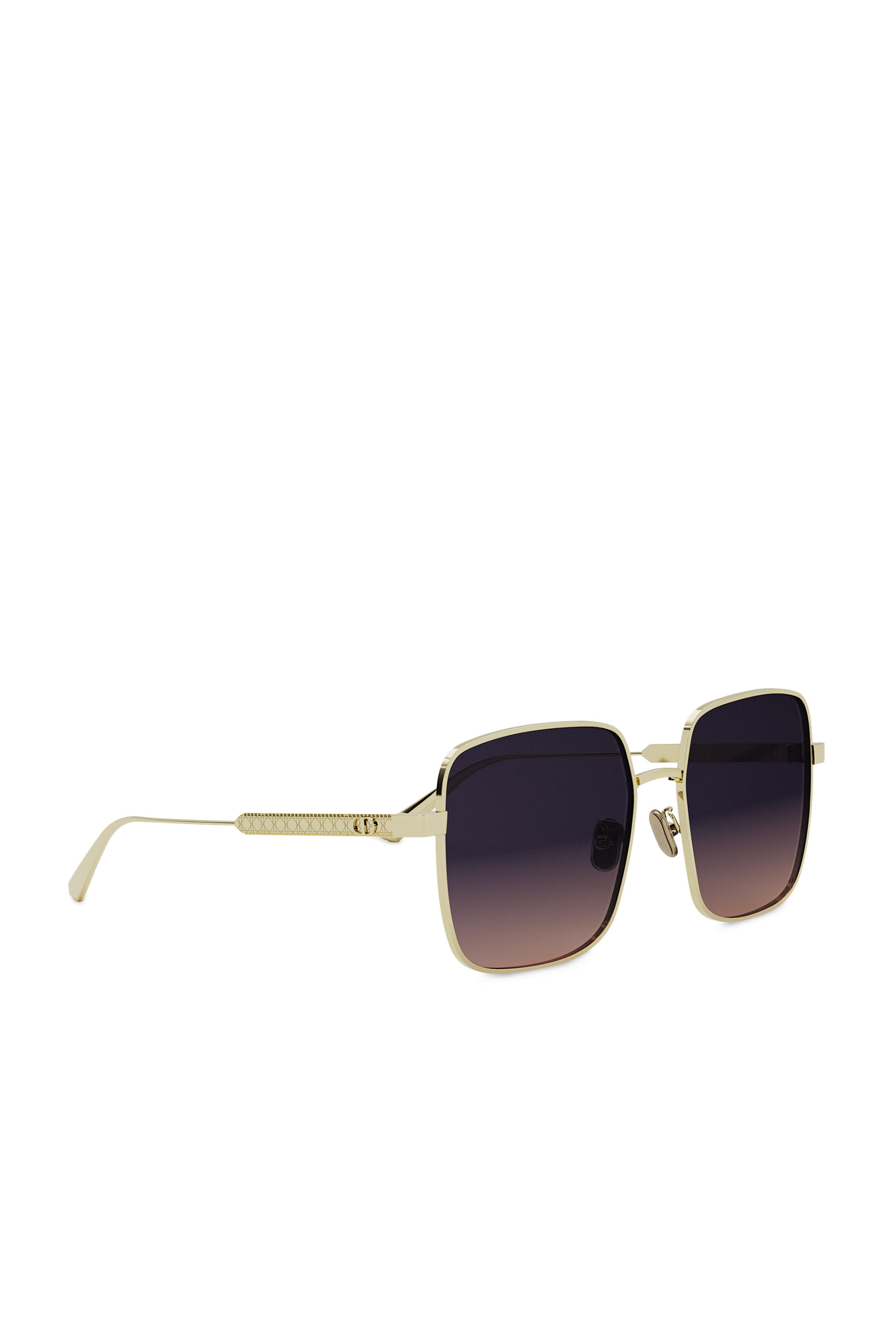 DiorCannage S1U Yellow Square Sunglasses