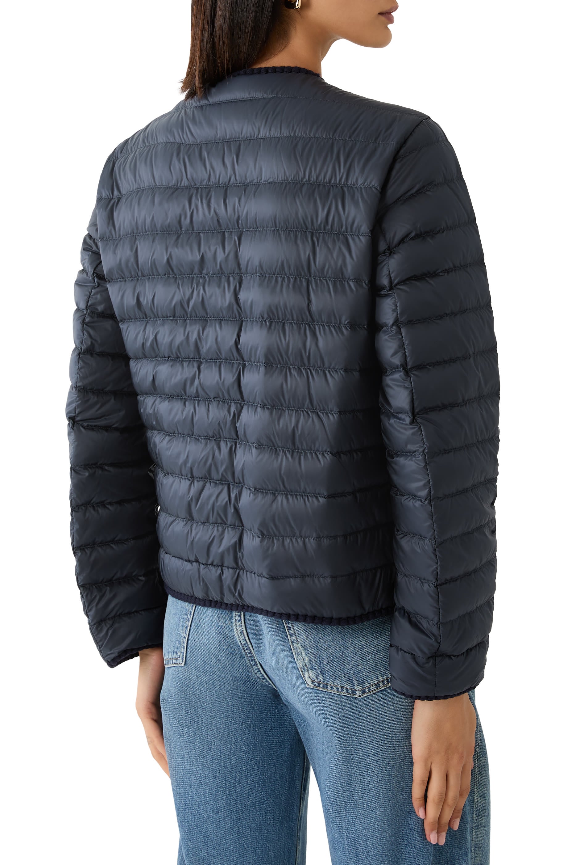Circaete Braided Trim Short Down Jacket