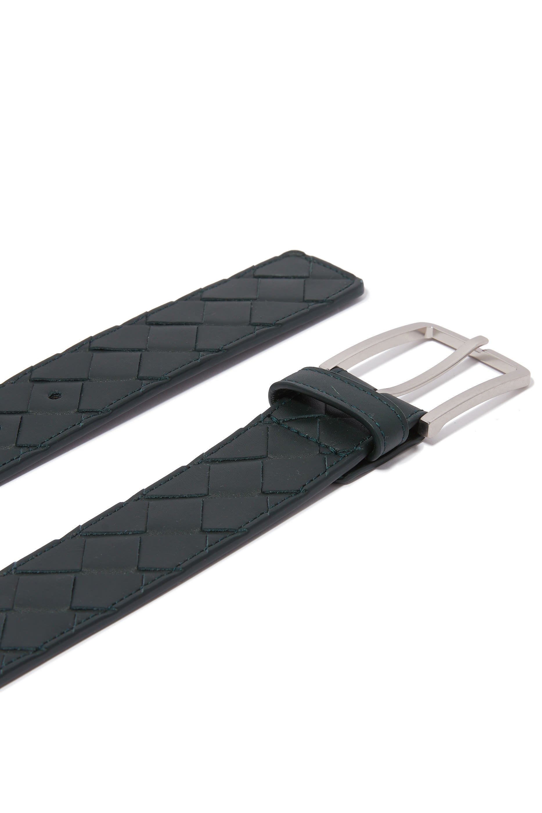 Intreccio Leather Belt