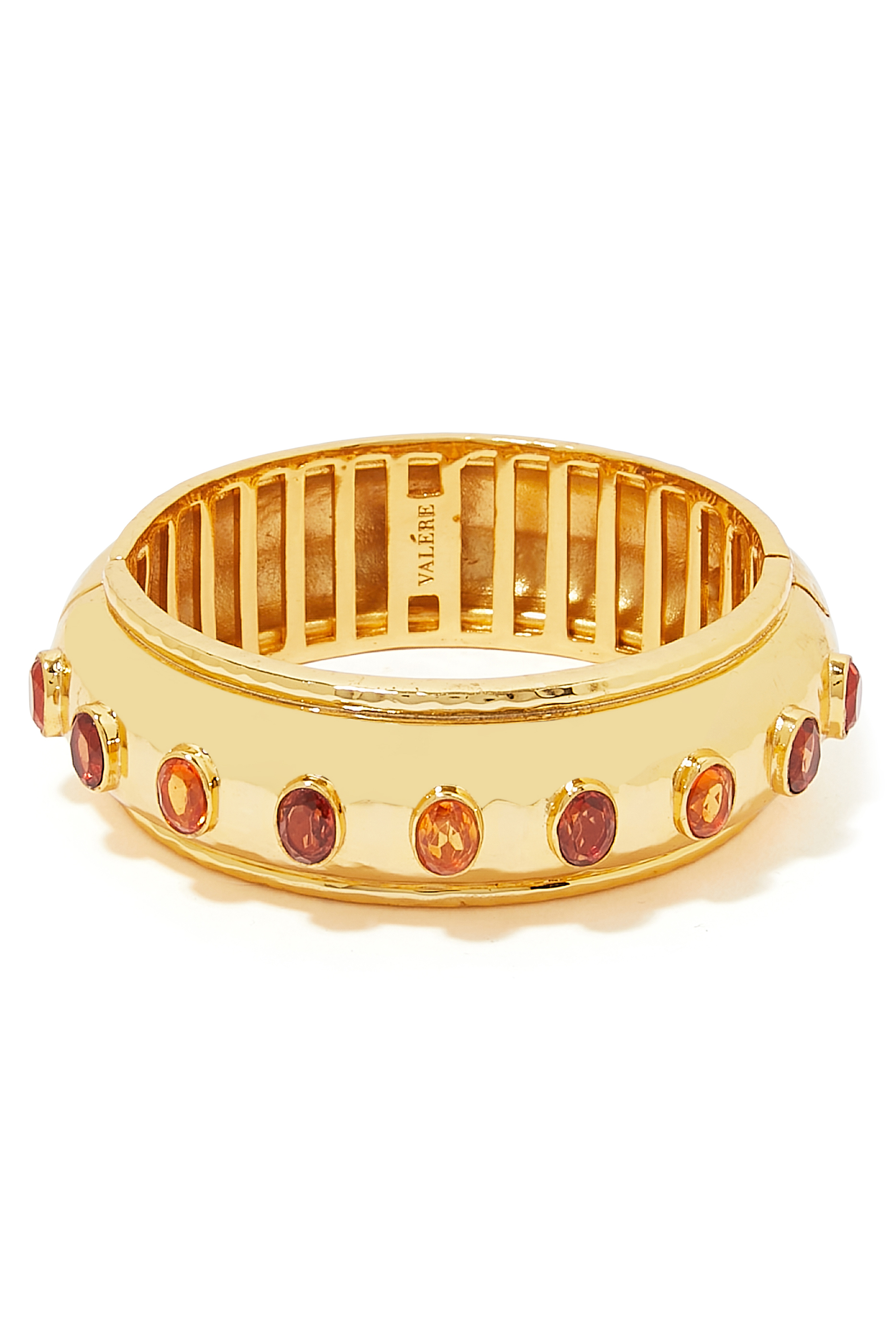 Ava Bangle, 24k Gold-plated Brass