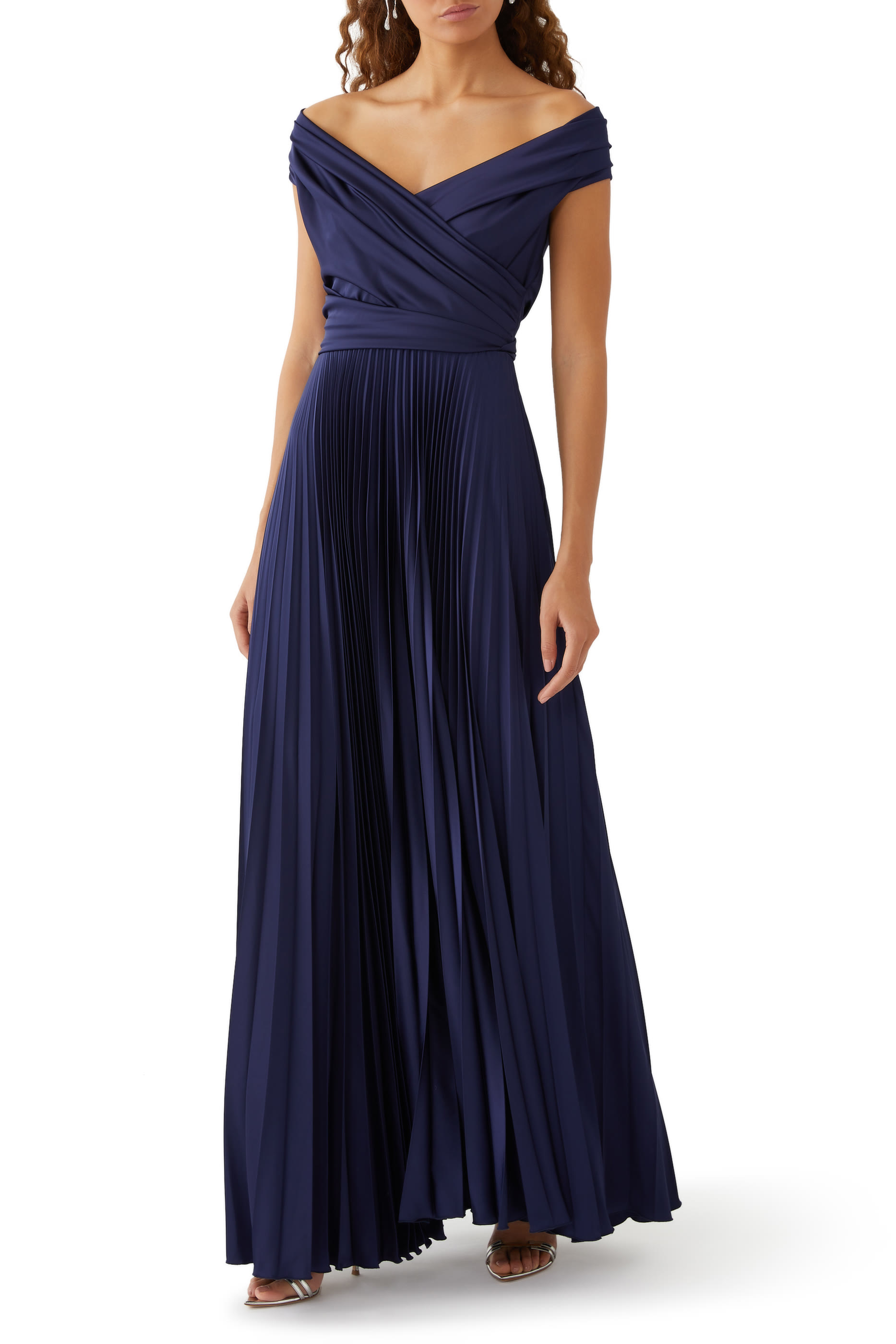 Off Shoulder Evening Dress