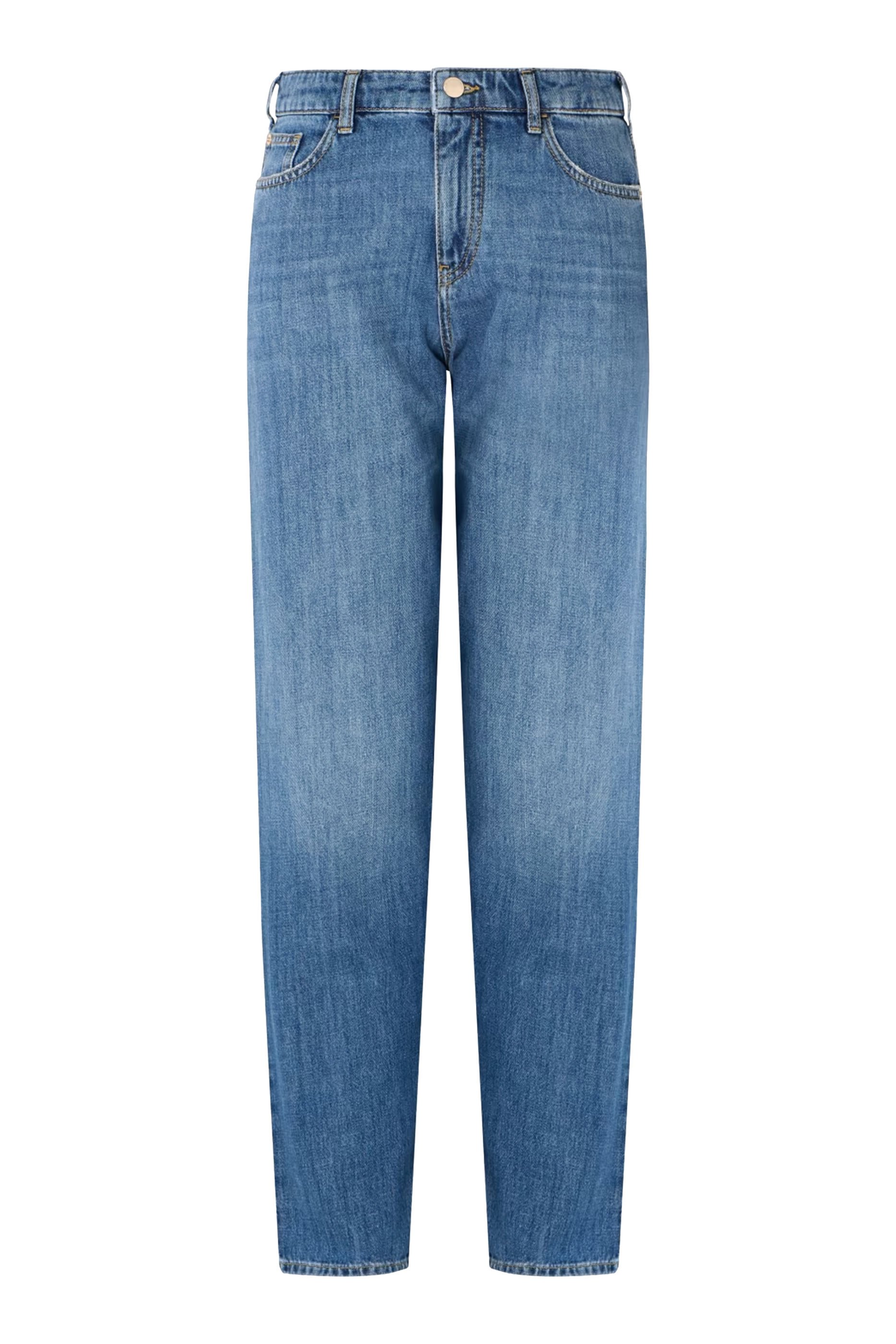 J90 Cotton-Denim Carrot-Fit Jeans