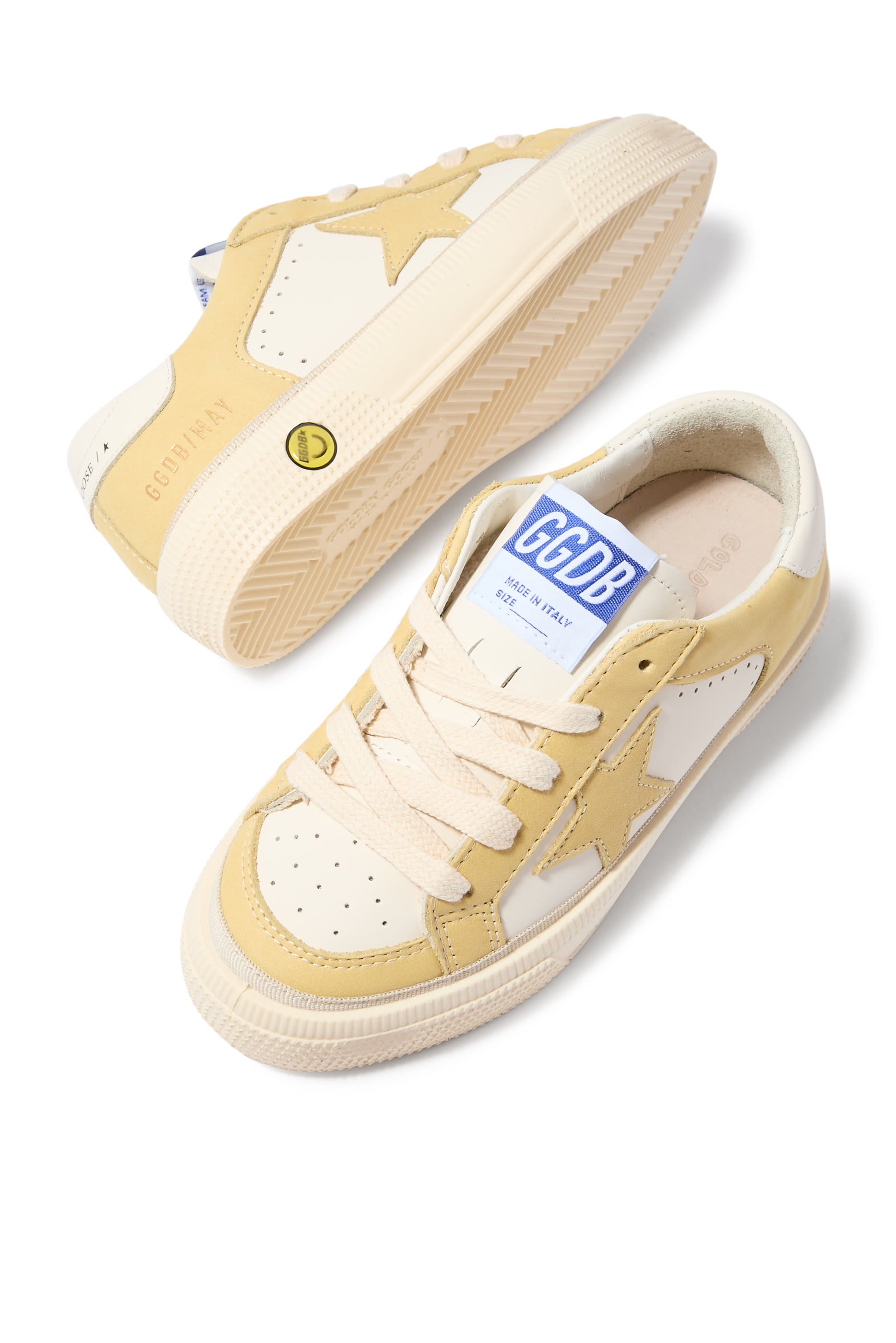 Kids May Leather Sneakers