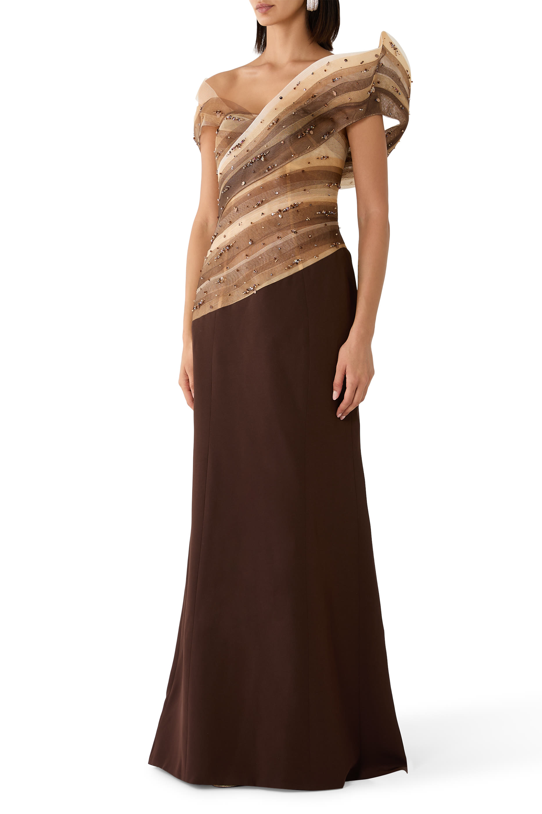 Vespera Embellished Gown