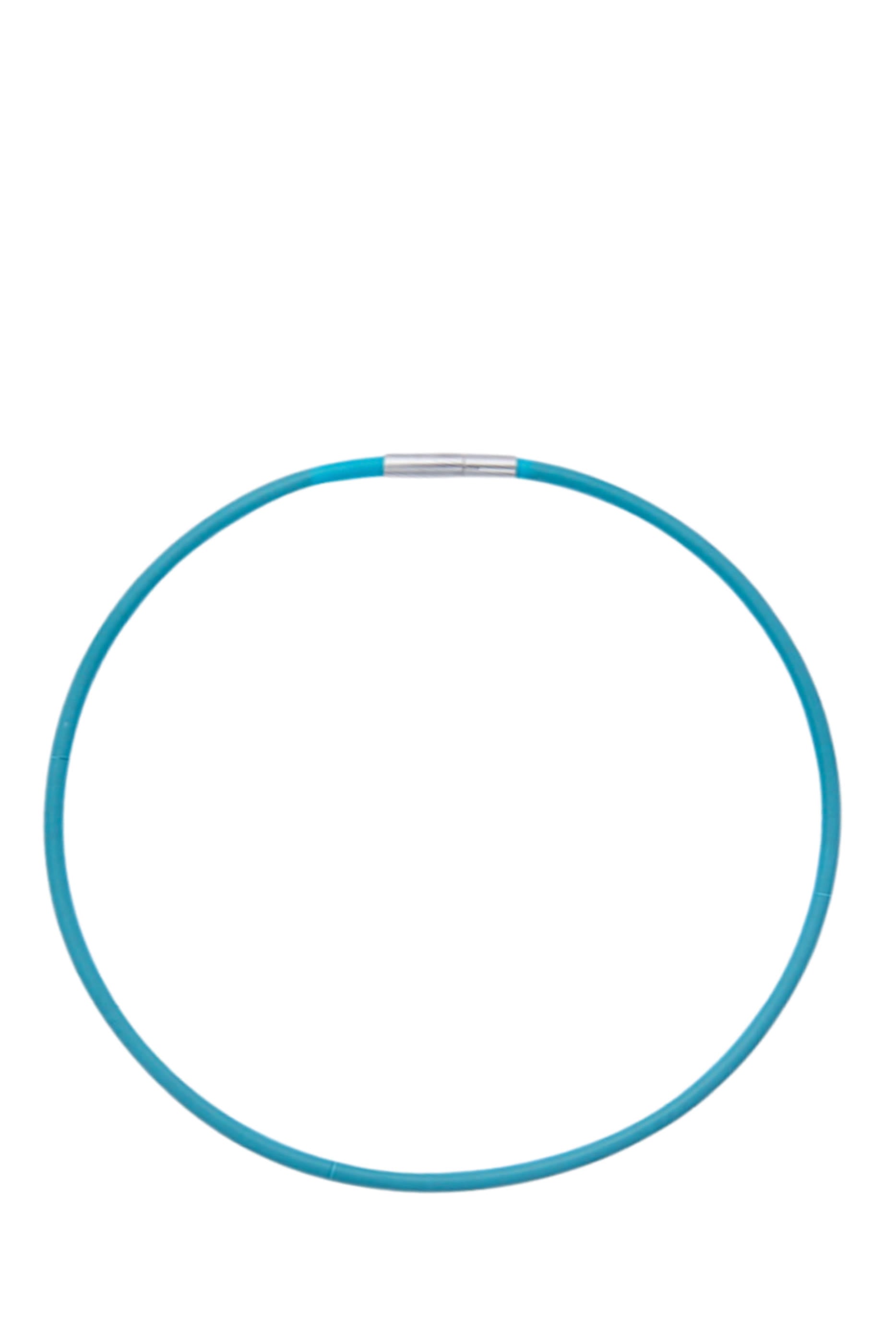 Spiral Atlantic Blue Strands Necklace