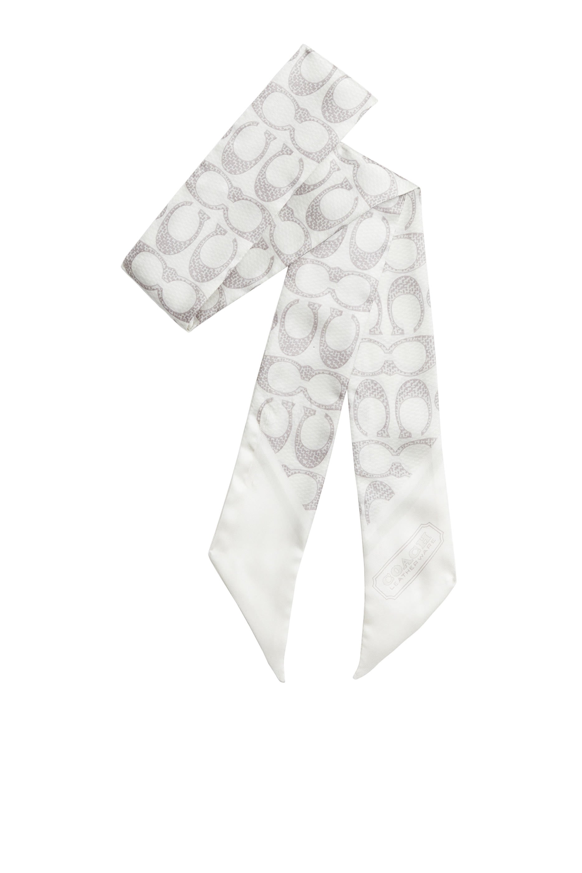 Vintage Signature Print Silk Scarf 