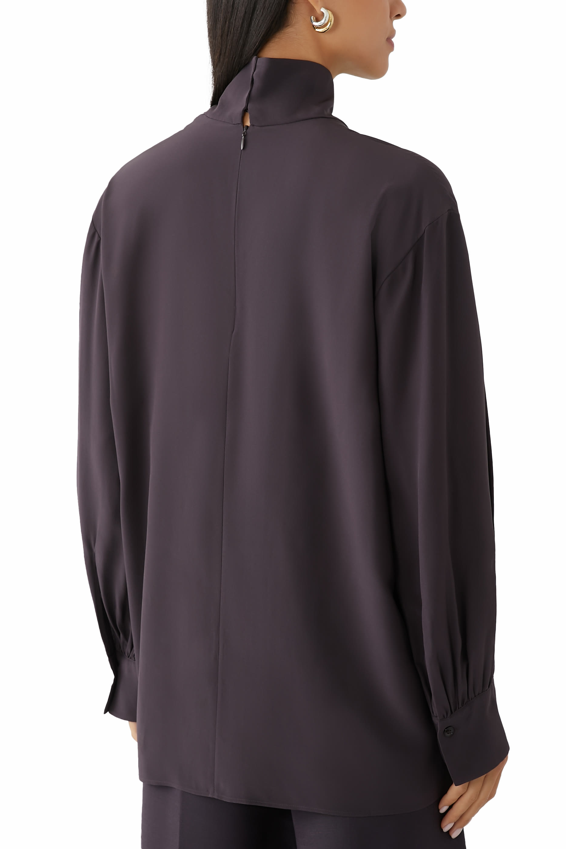 Rivoli Silk Crepe de Chine Blouse