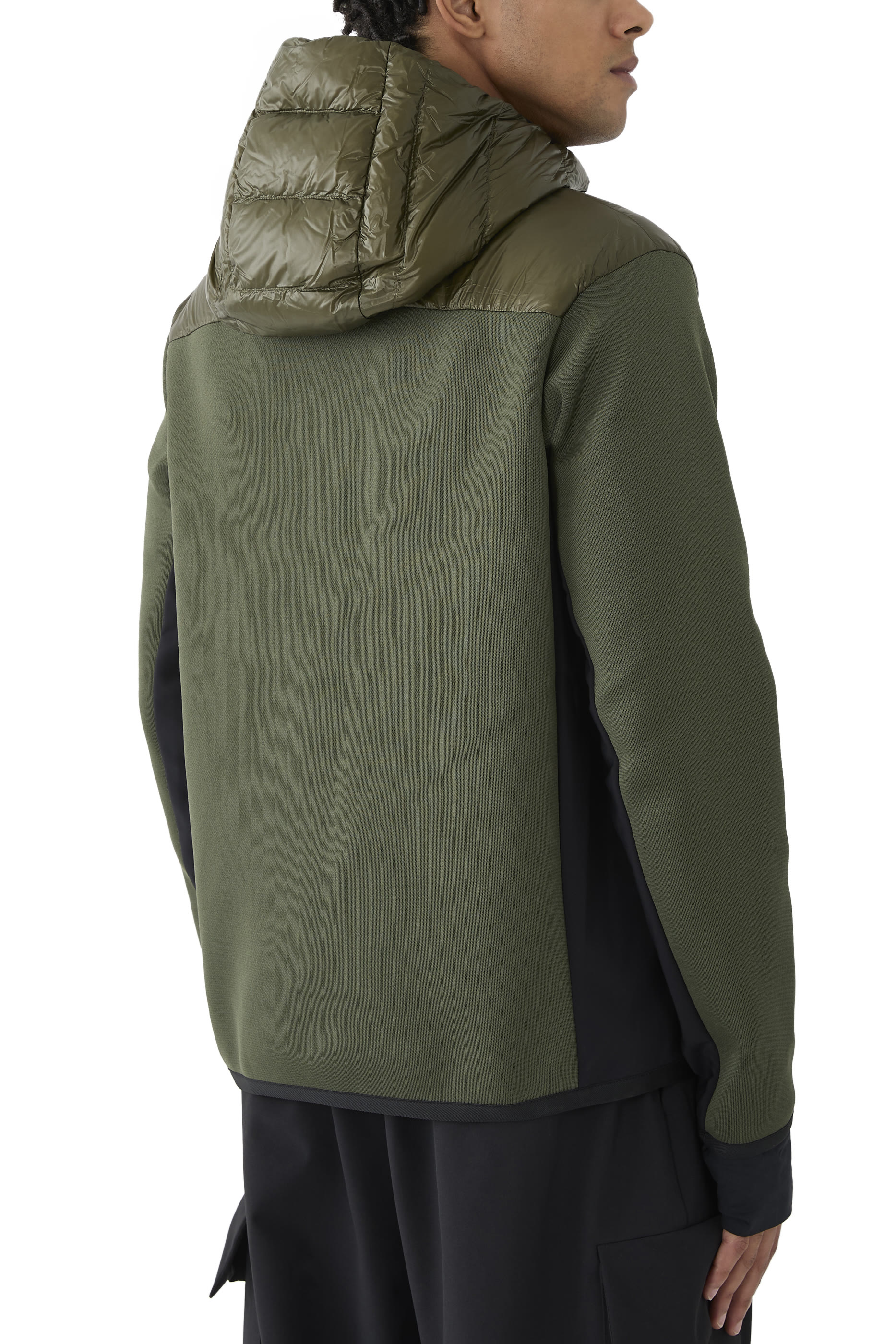 Padded Zip-Up Hoodie
