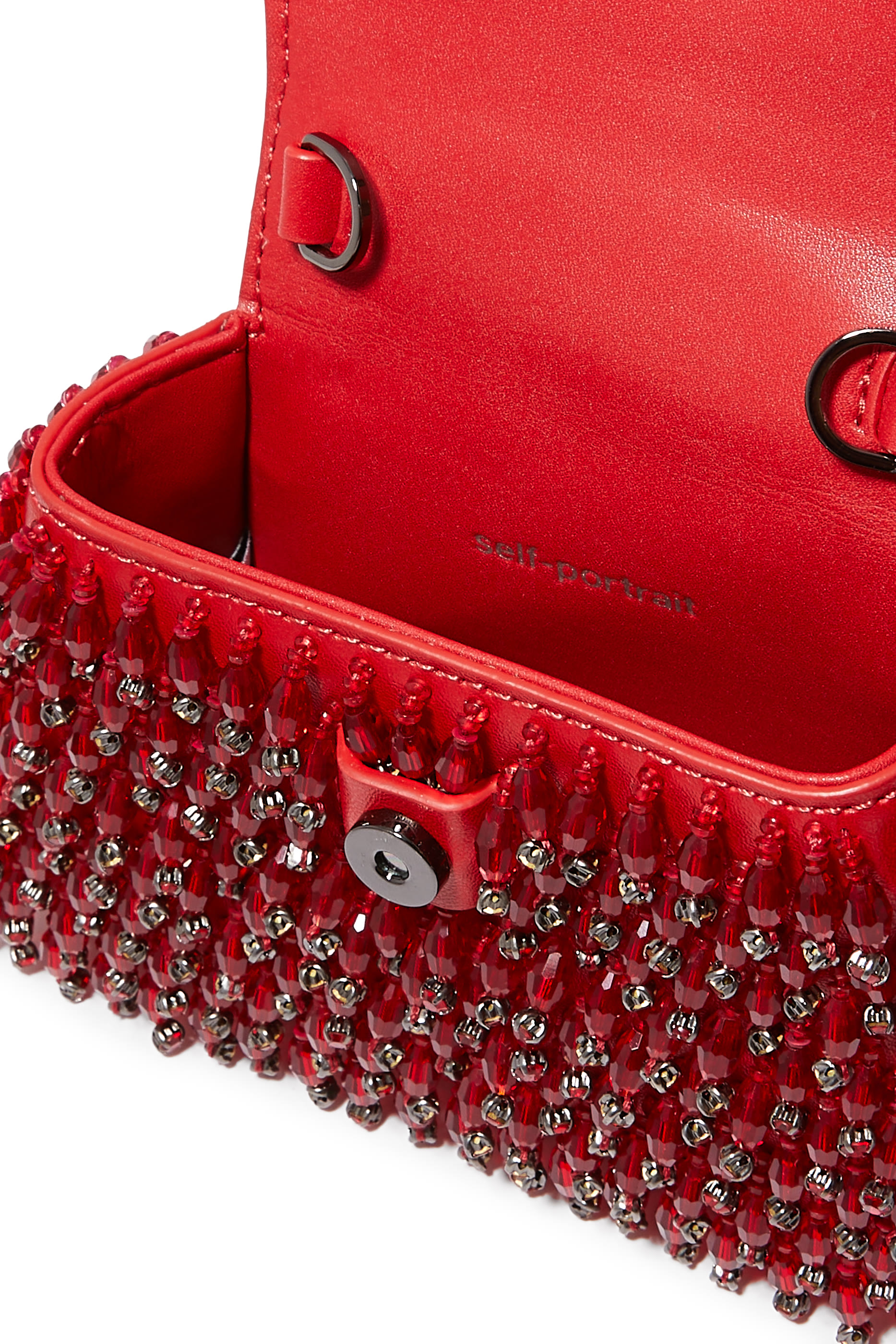 Embellished Micro Bow Bag