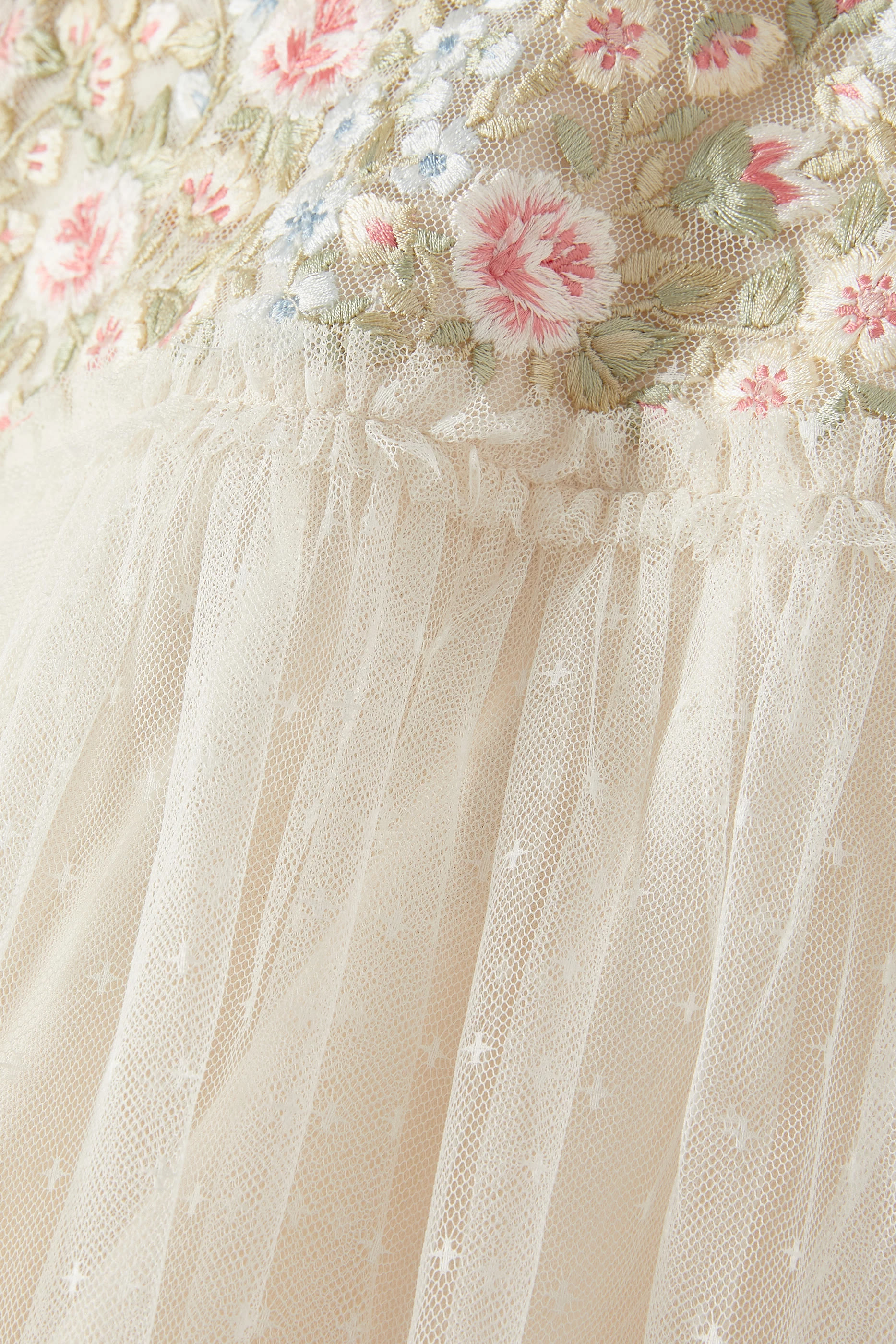 Kids Antoinettes Floral Bodice Dress