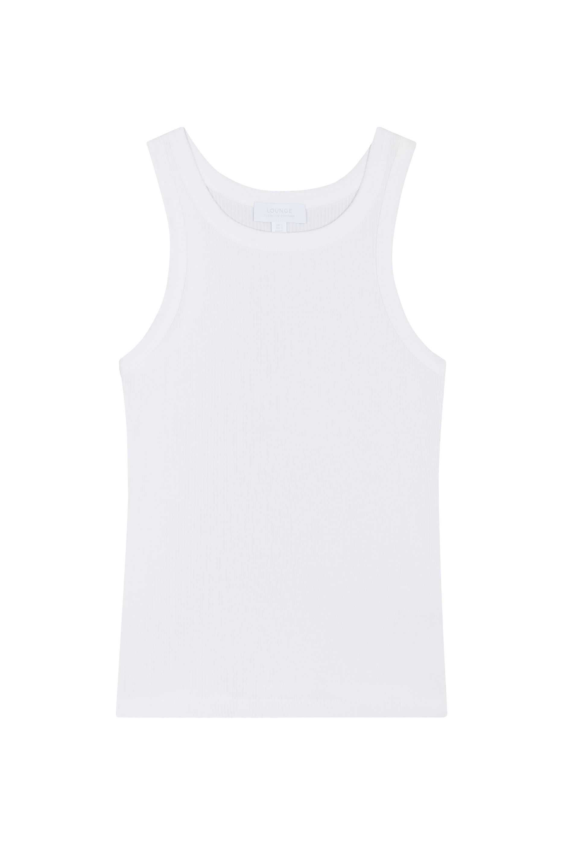 Organic Cotton Ultimate Ribbed Lounge Vest 