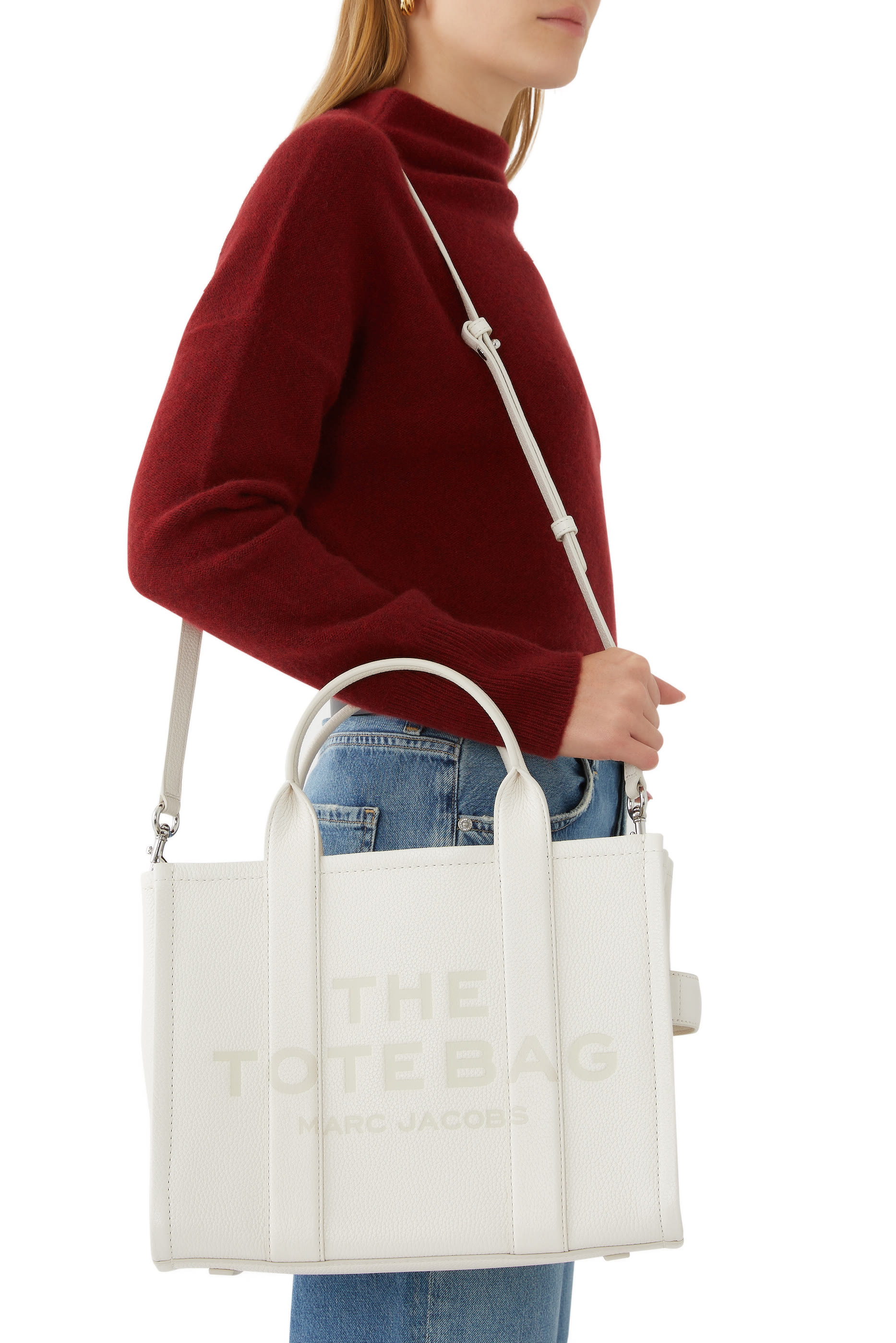 The Leather Medium Tote Bag