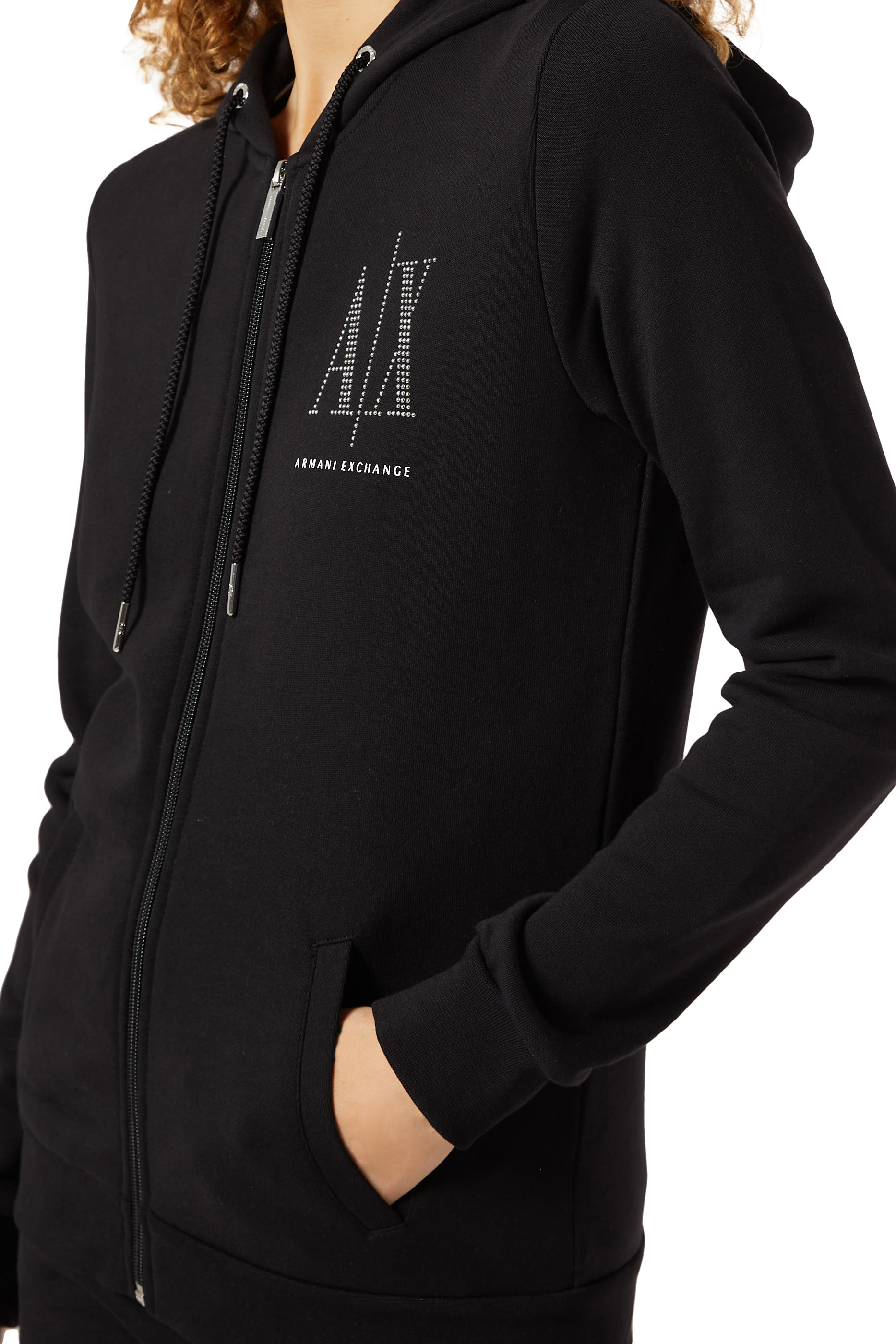 Icon Logo Cotton Zip Hoodie