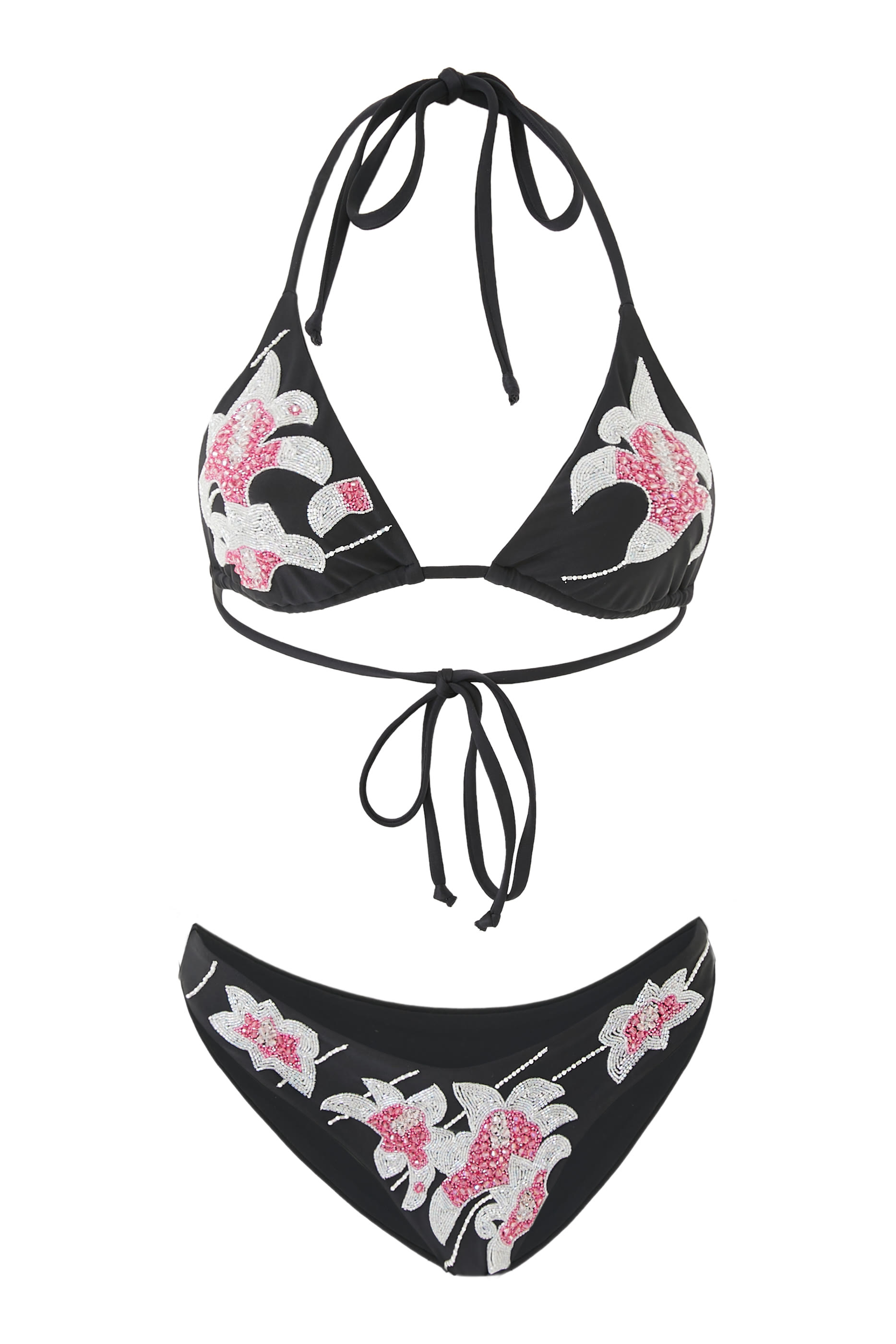 Tessa Beaded Bikini Bottoms