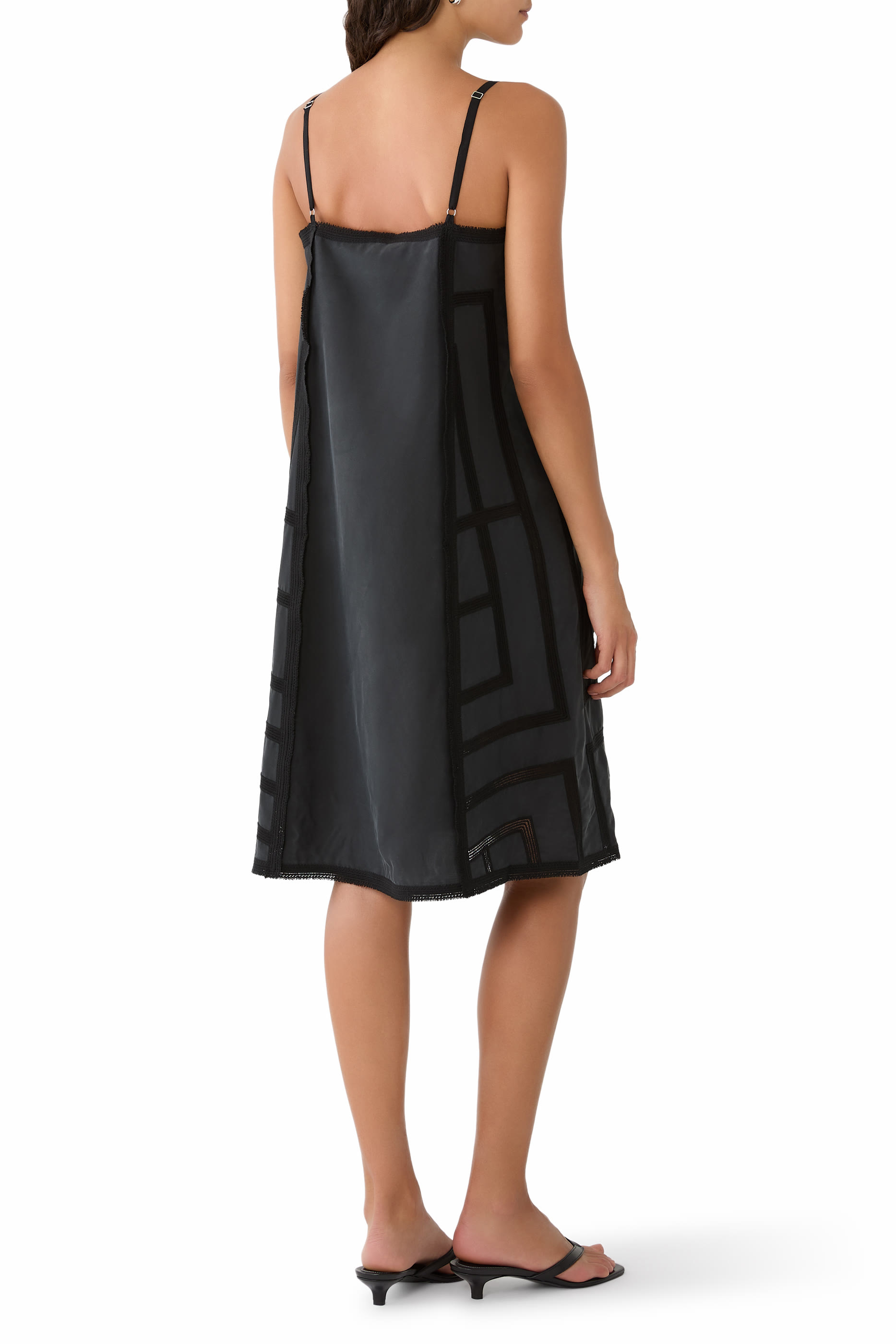 Monogram Silk Dress