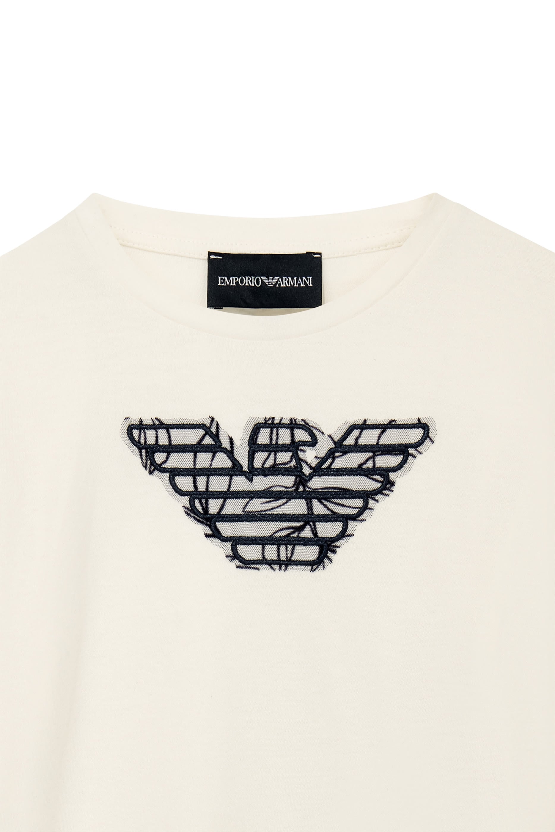 Kids Embroidered Logo T-Shirt
