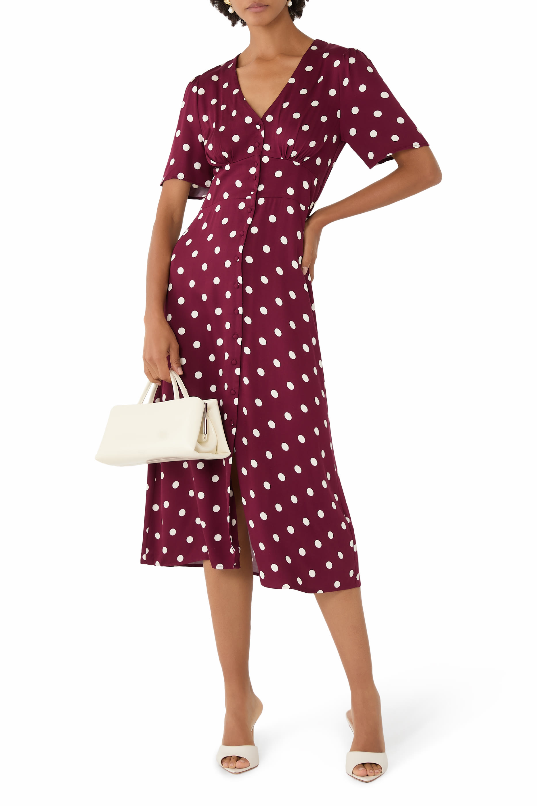 Polka Dot Alexa Midi Dress