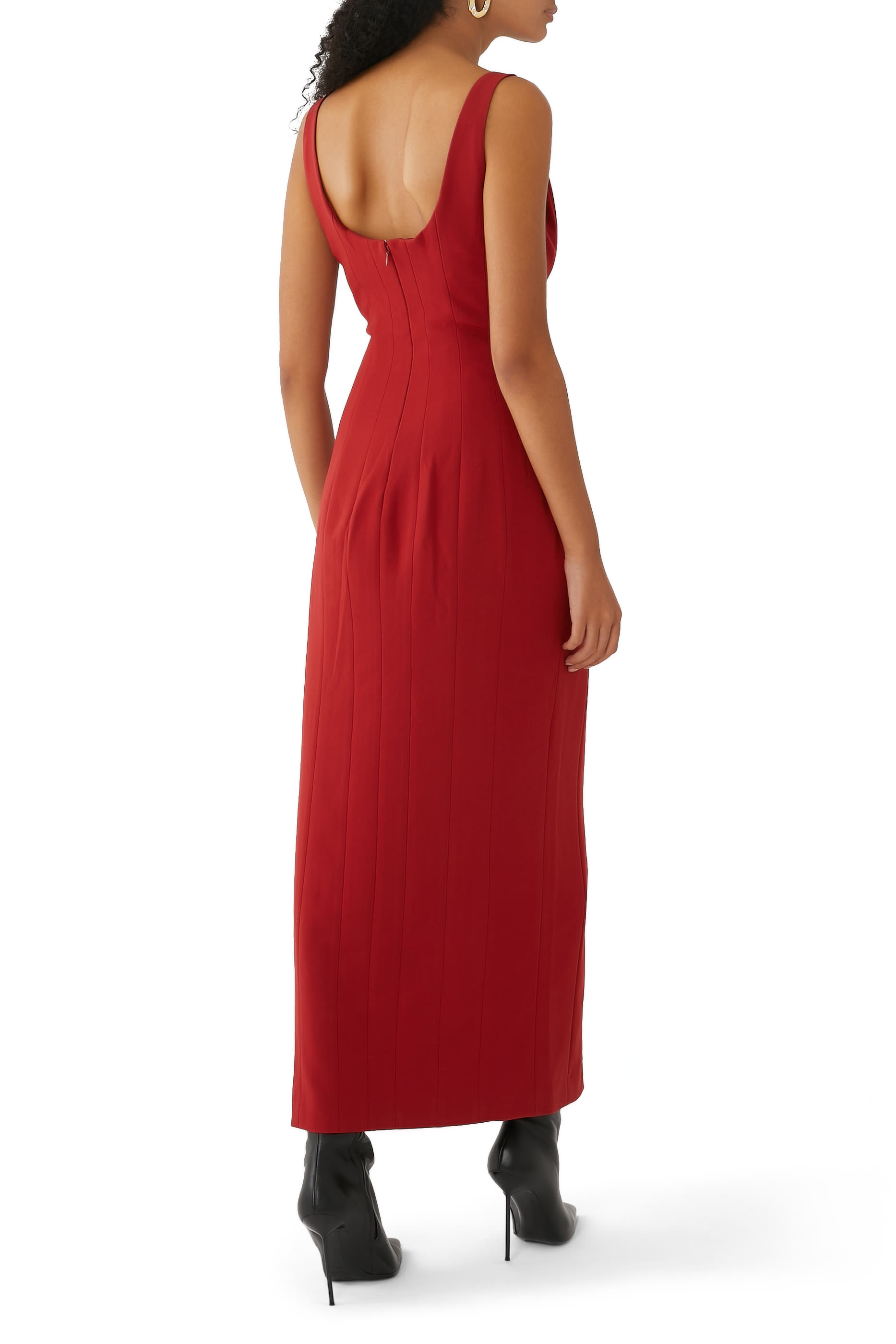 Ankle Portrait Dress