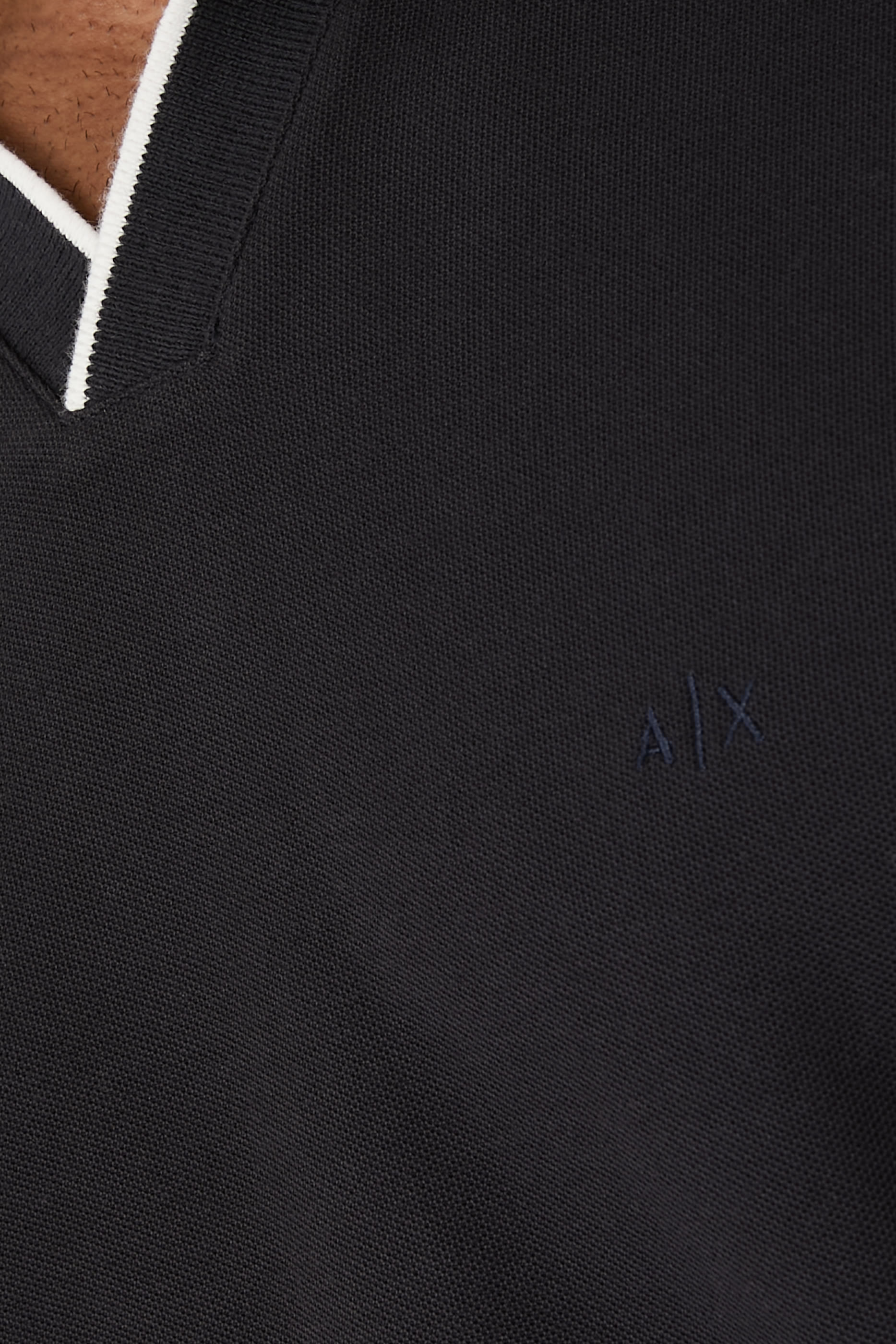 Contrasting Profiles Polo Shirt