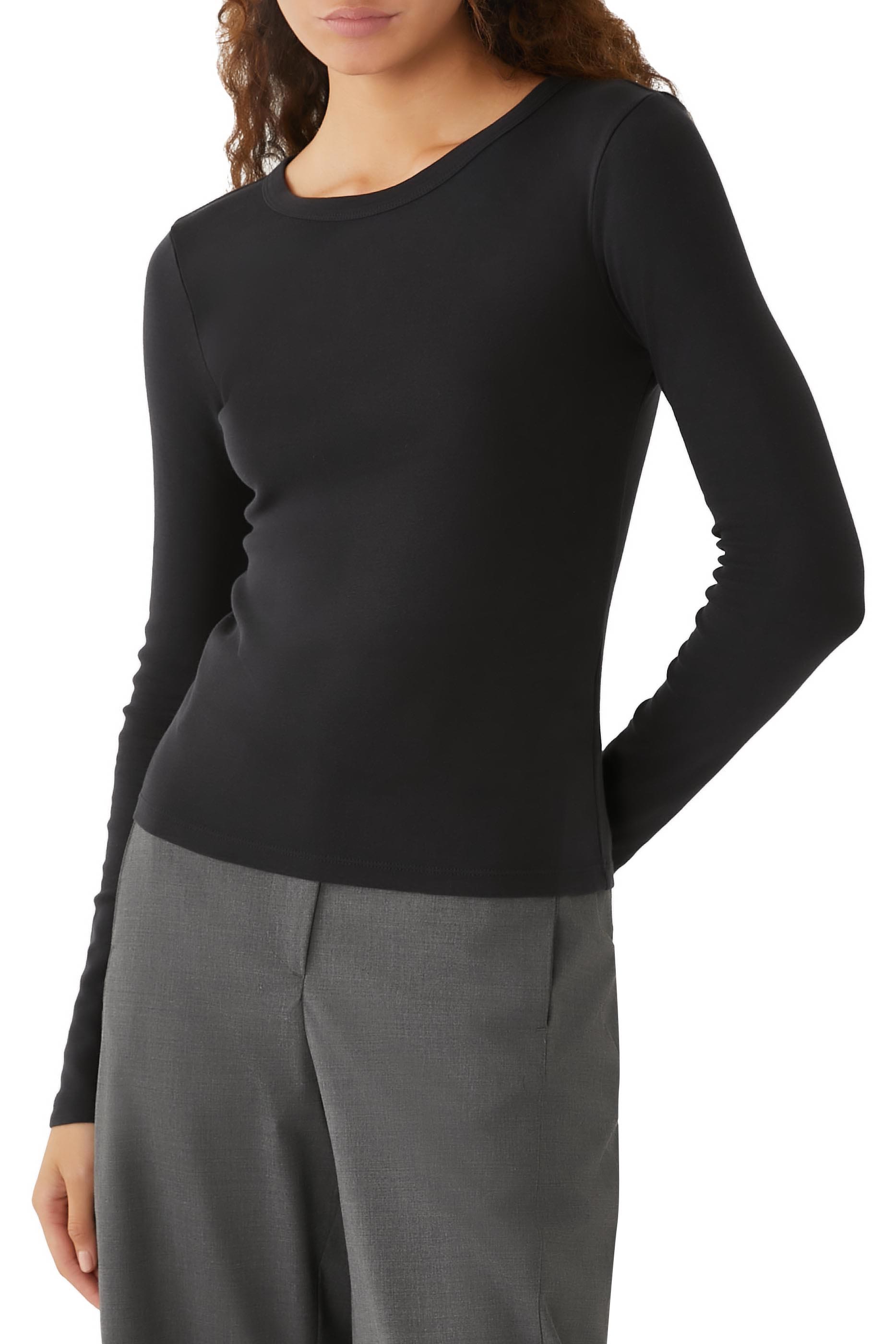 Organic Cotton Long Sleeve Top