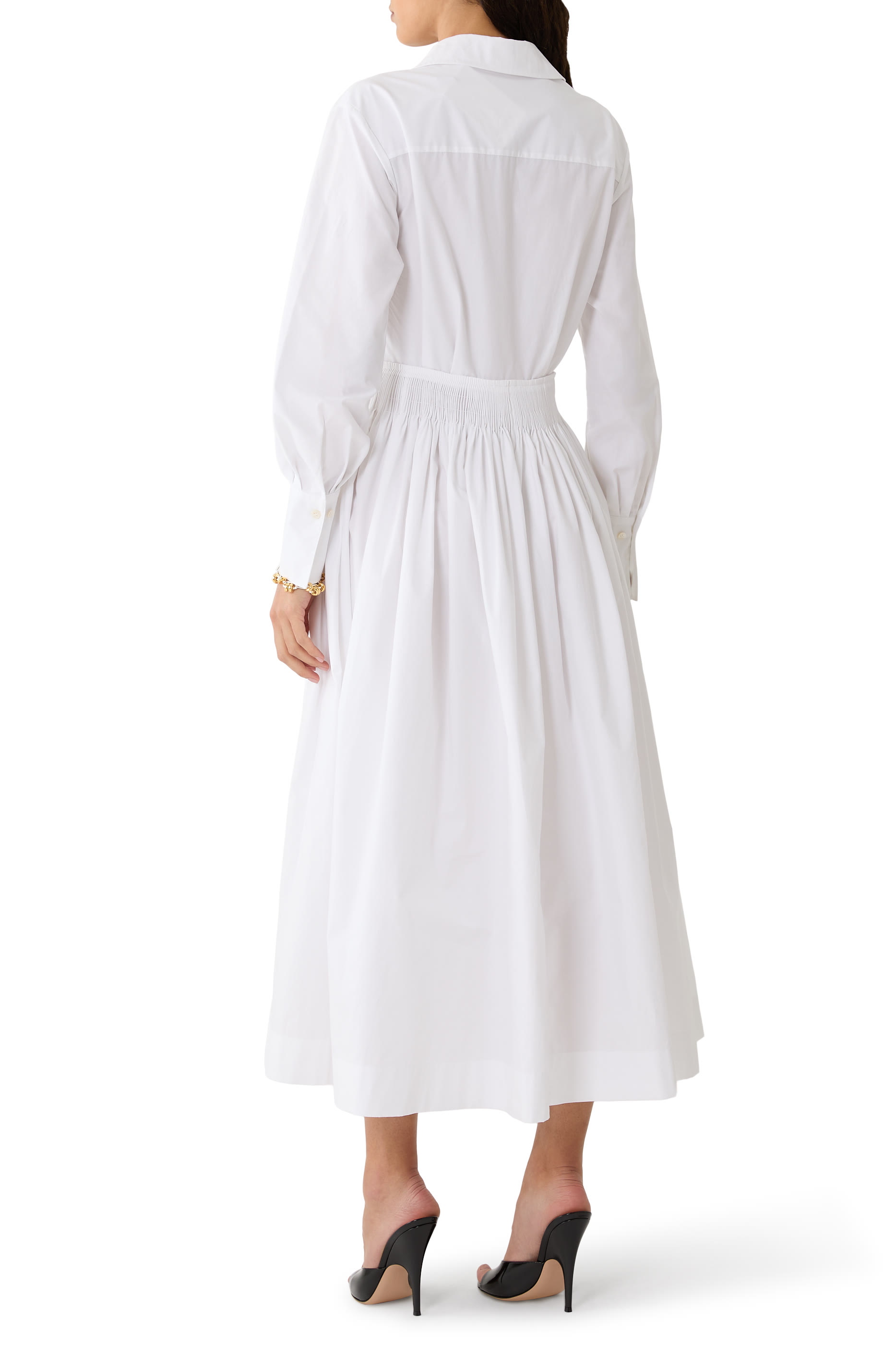 Kathe Cotton Poplin Dress