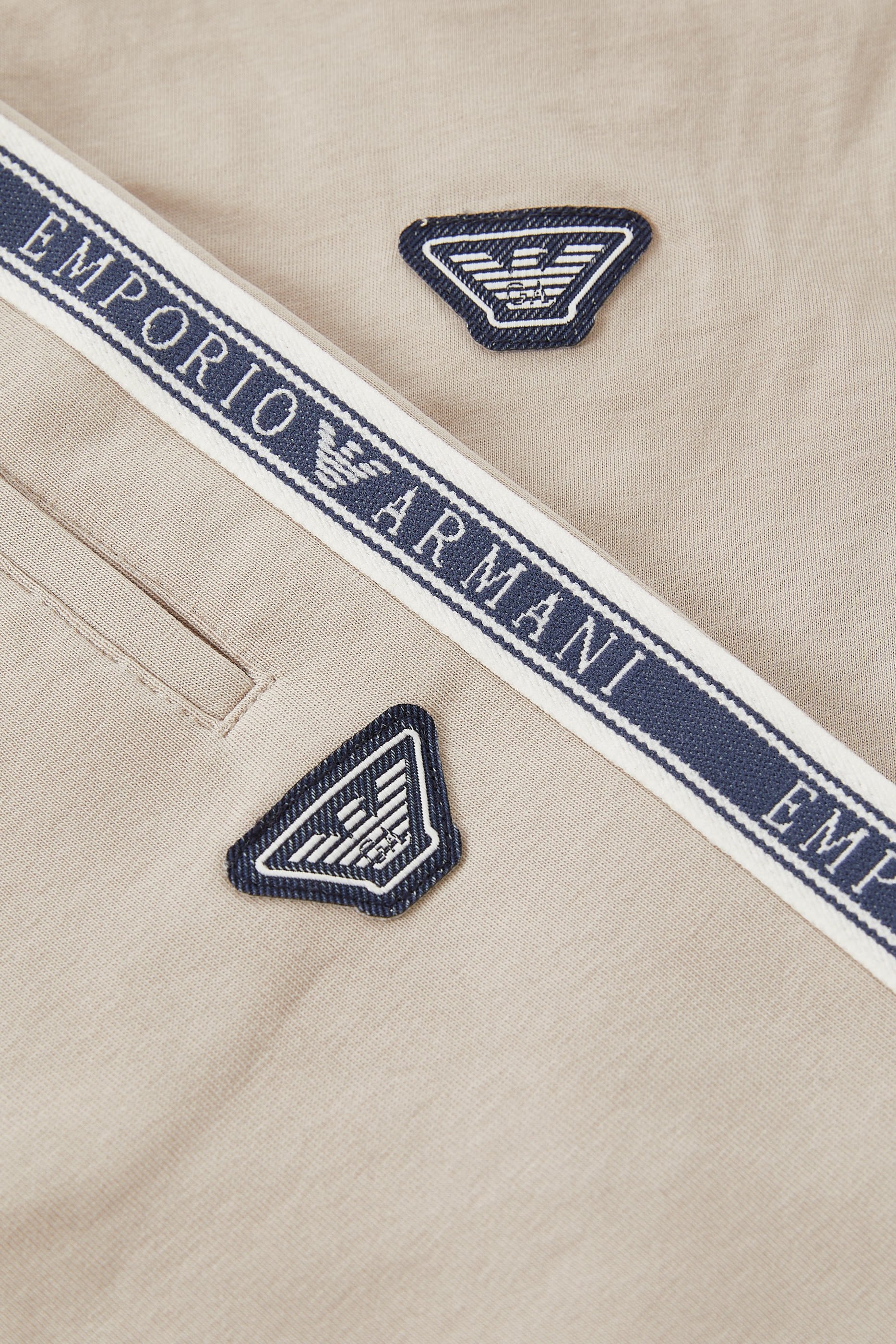 Kids Logo Tape T-Shirt & Shorts Set