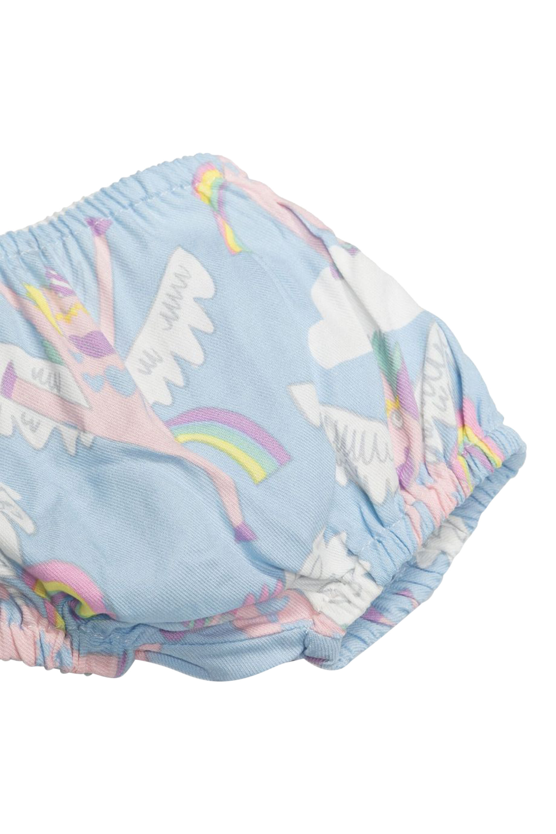 Unicorn Print Dress & Bloomer Shorts