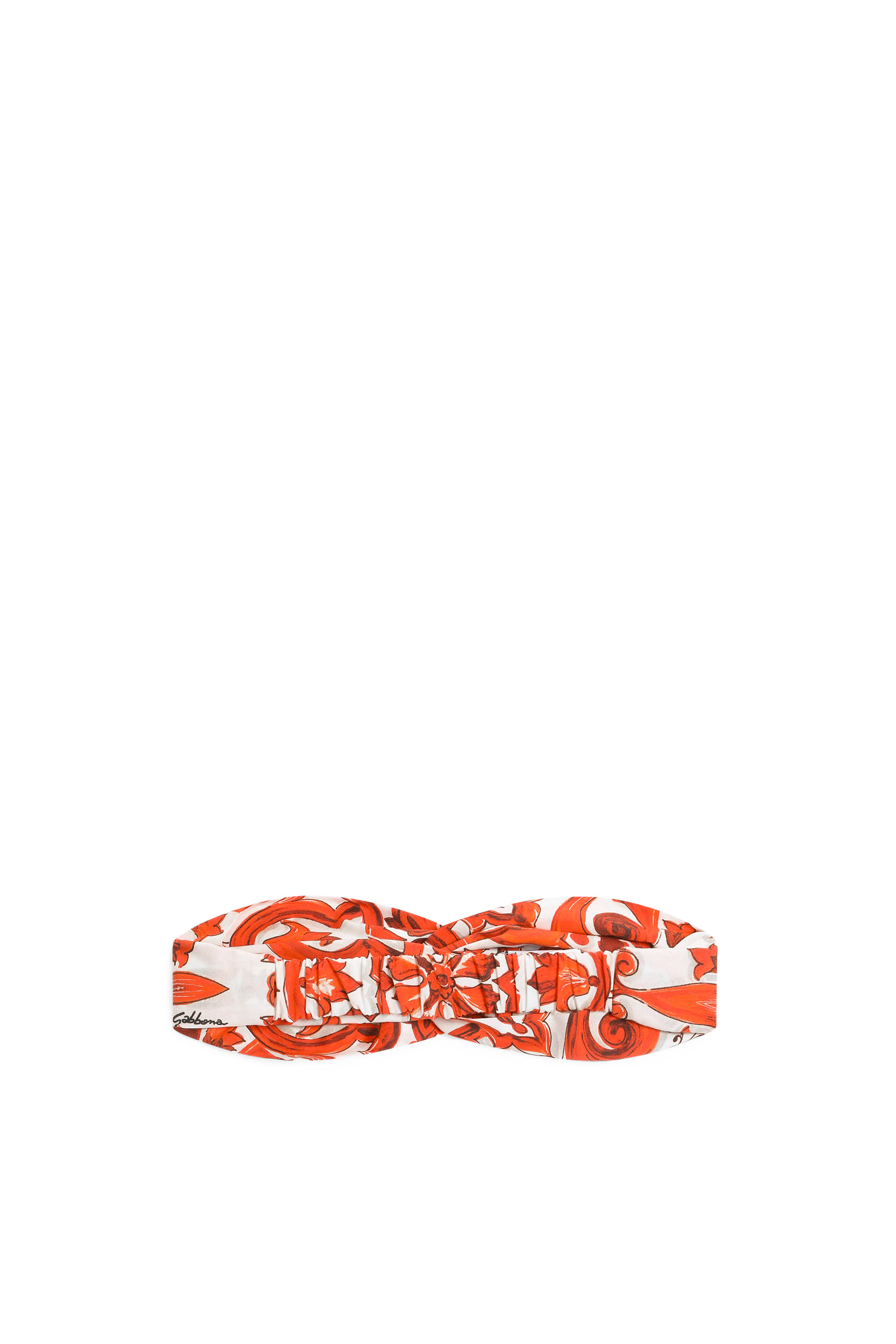 Kids Majolica-Print Poplin Headband