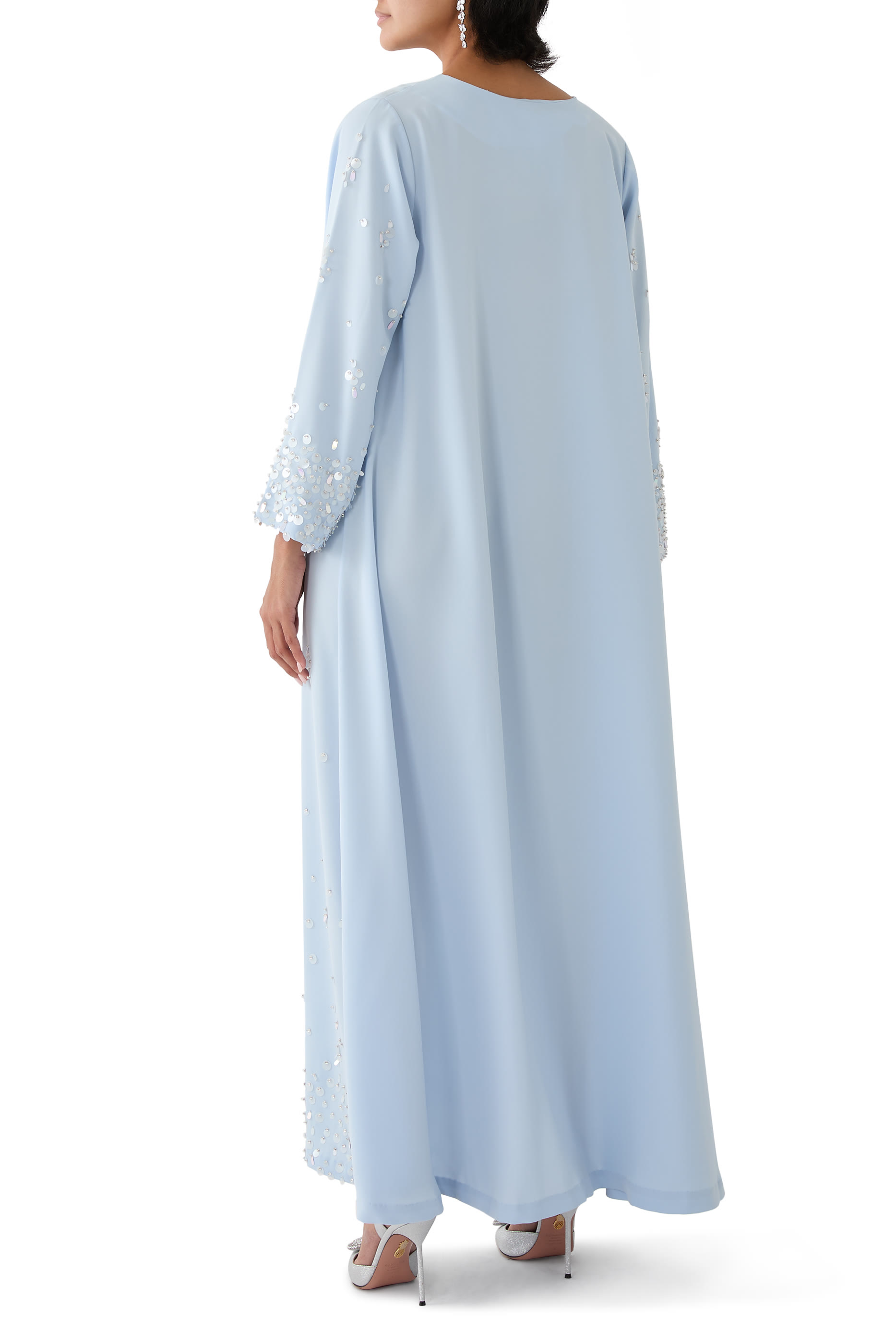 Sequin Scatter Detail Embellished Dress