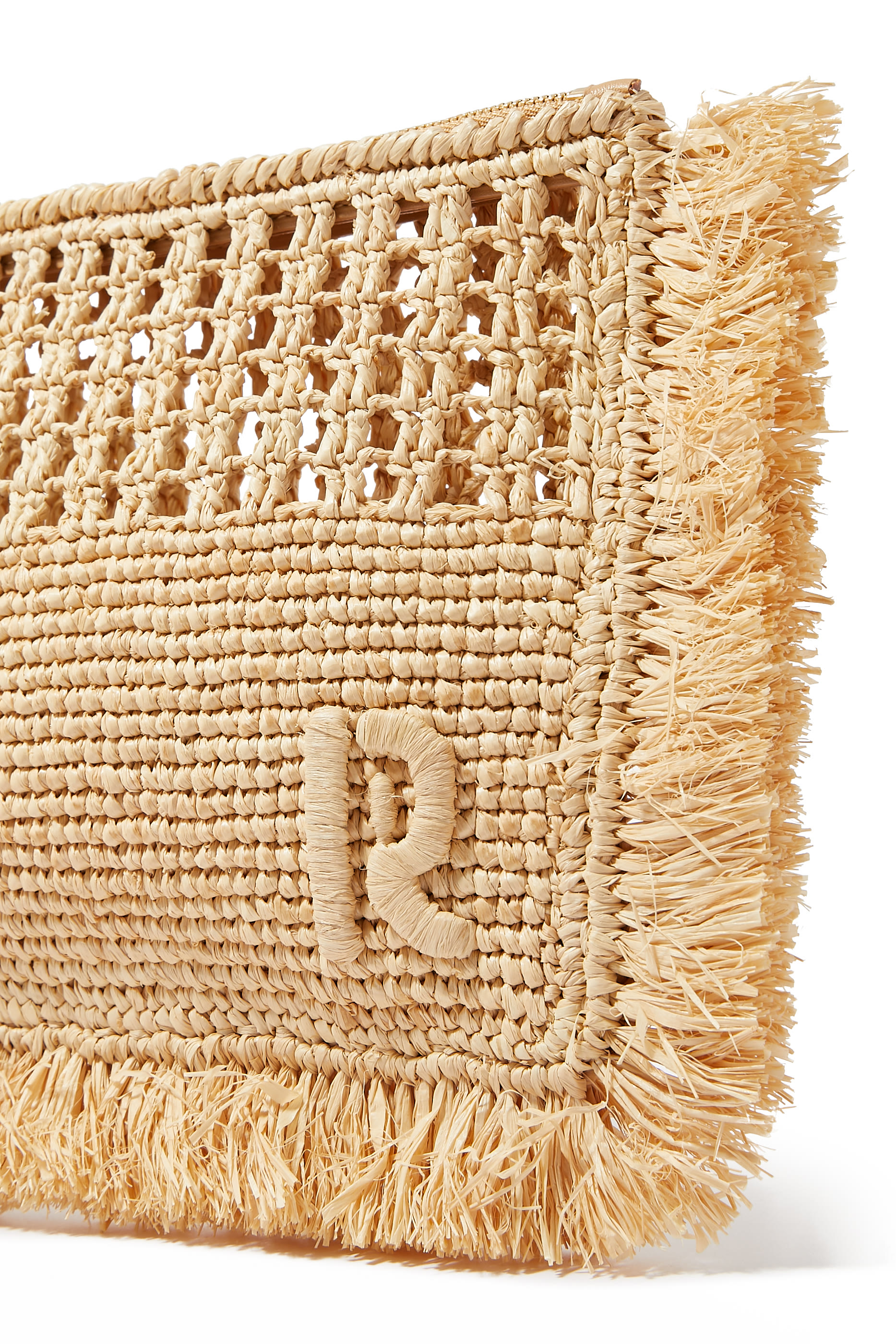 Raphia Pouch