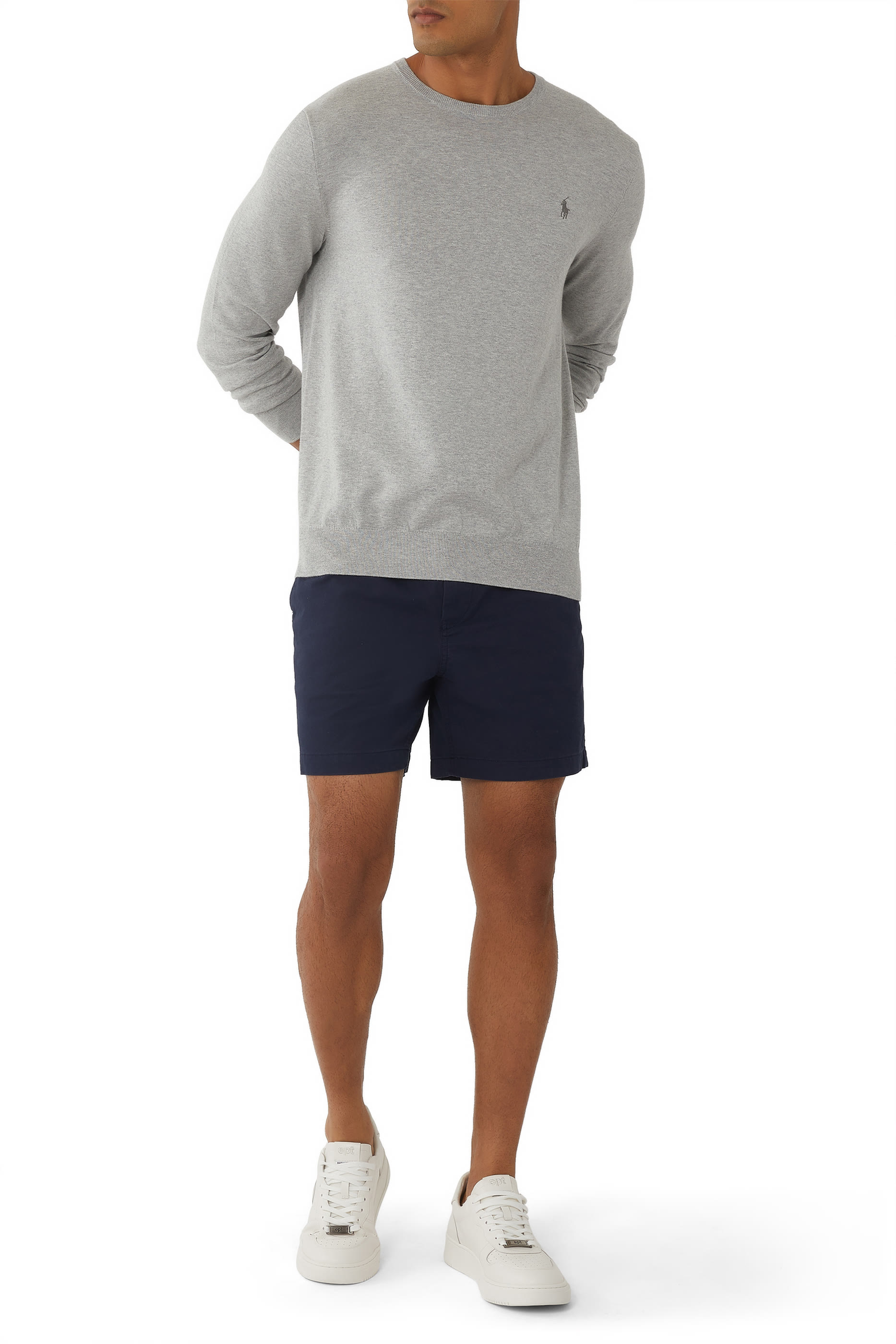 Embroidered Crewneck Sweater