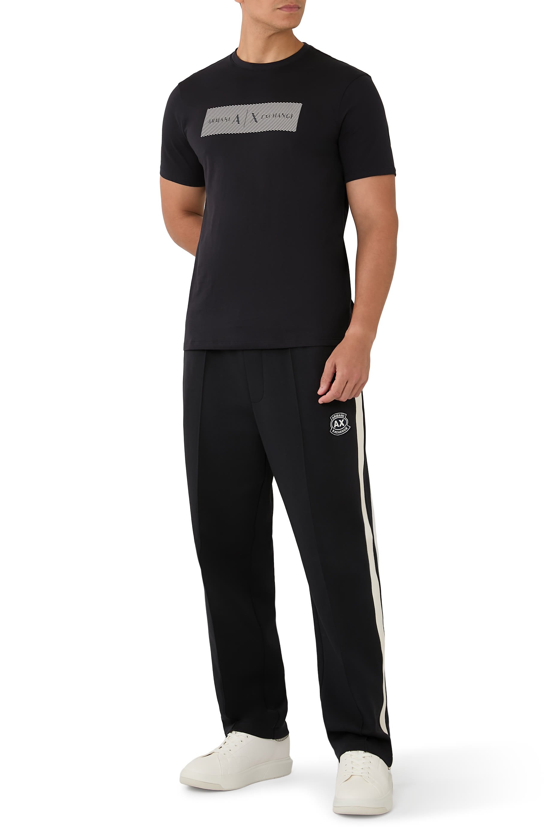 AX Logo Slim-Fit T-Shirt