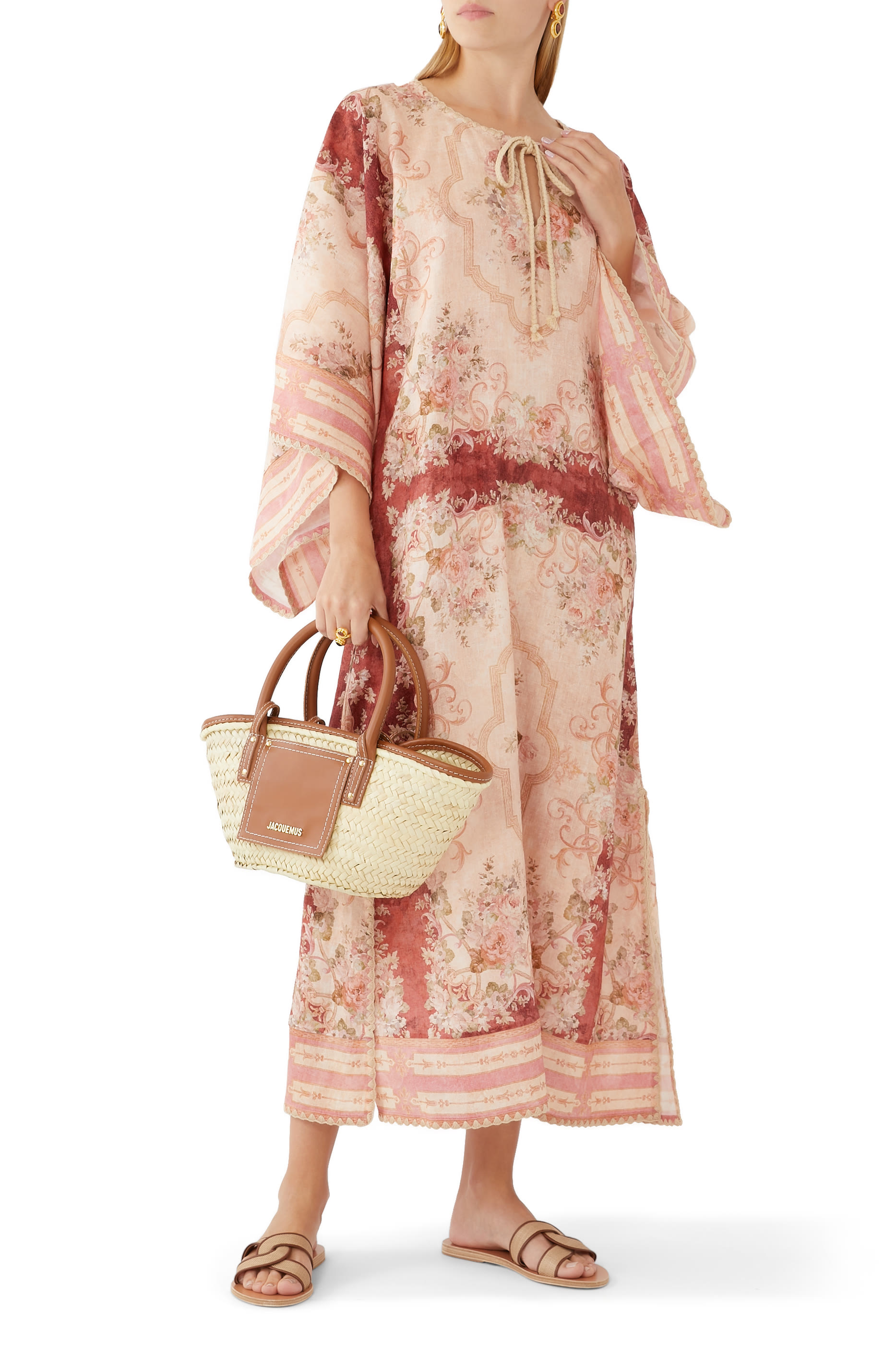 Desmos Raffia Sandals