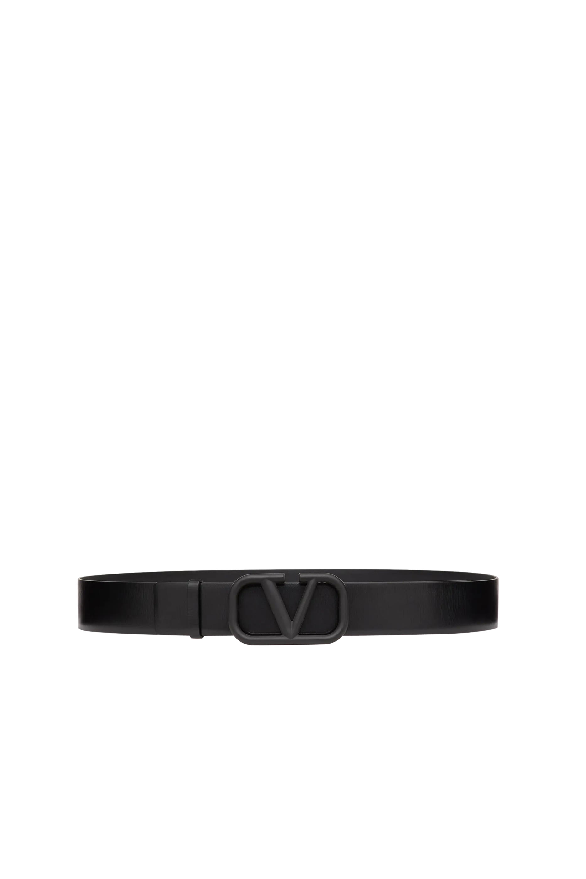 Valentino Garavani VLogo Leather Belt