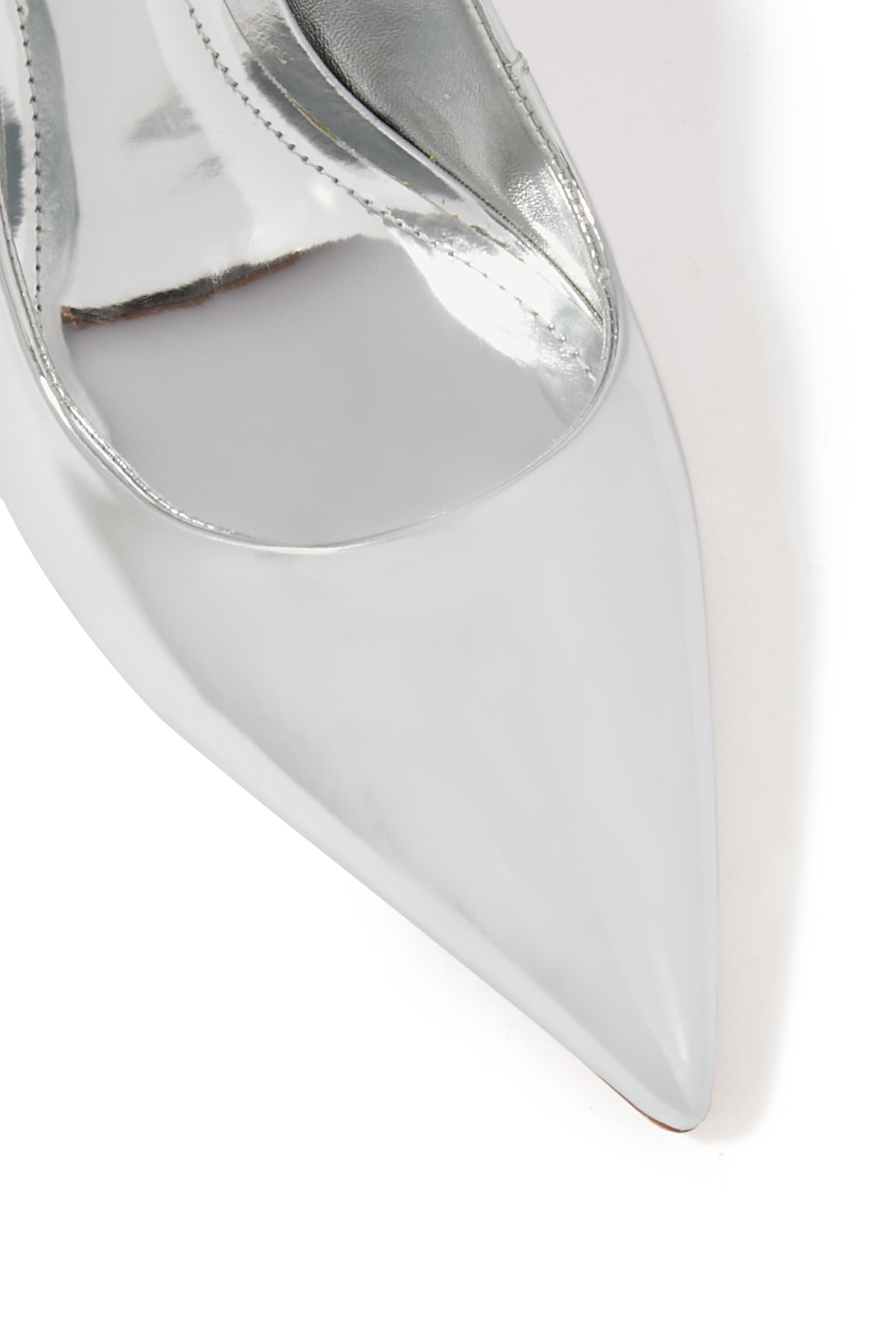 Lou 100 Metallic Leather Pumps