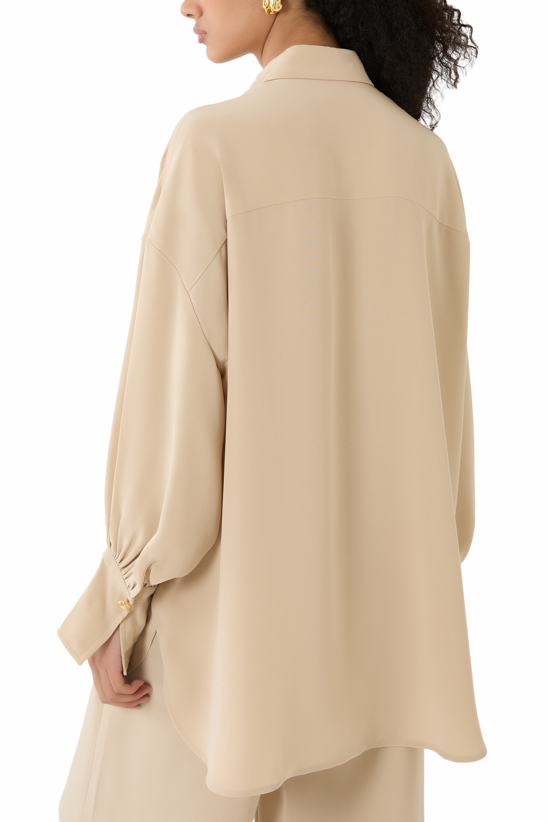 Camilia Satin Twill Blouse