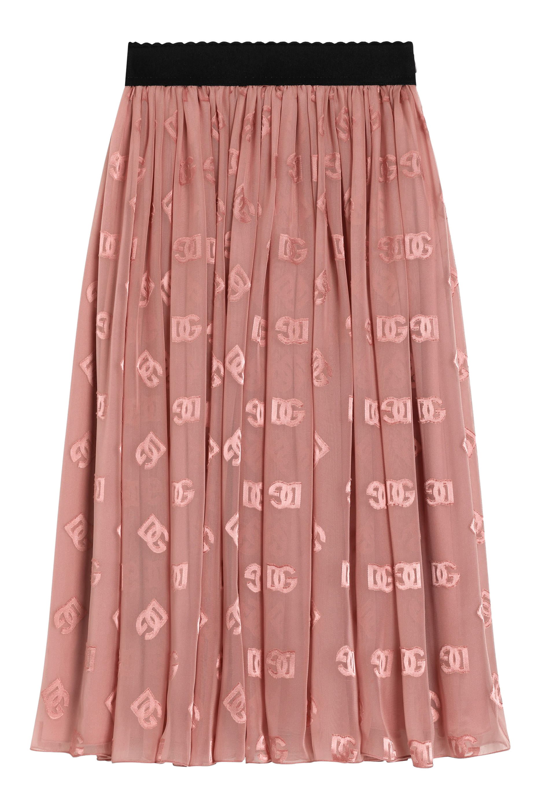 Kids All-Over DG Logo Jacquard Skirt