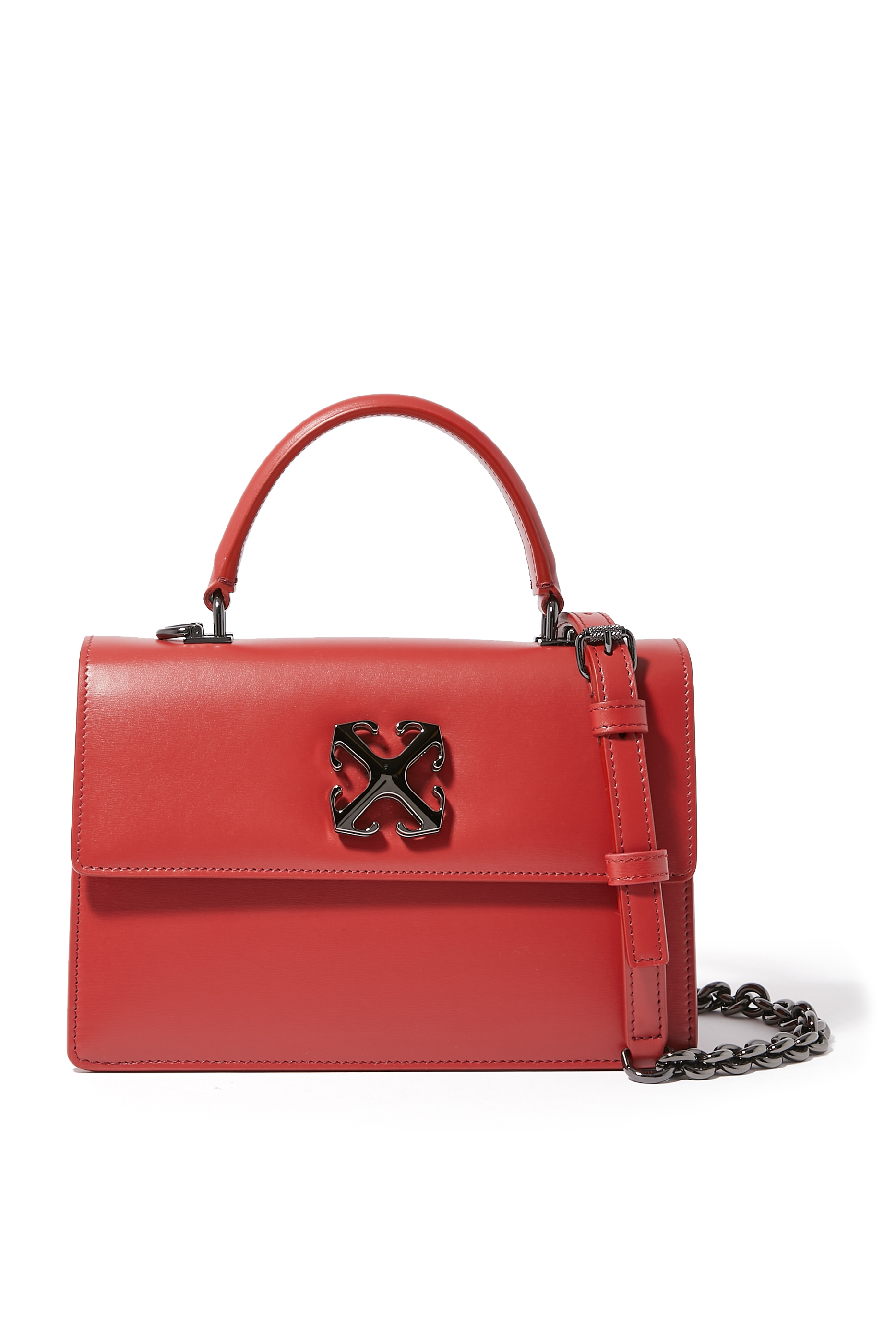 Jitney 1.4 Leather Top Handle Bag