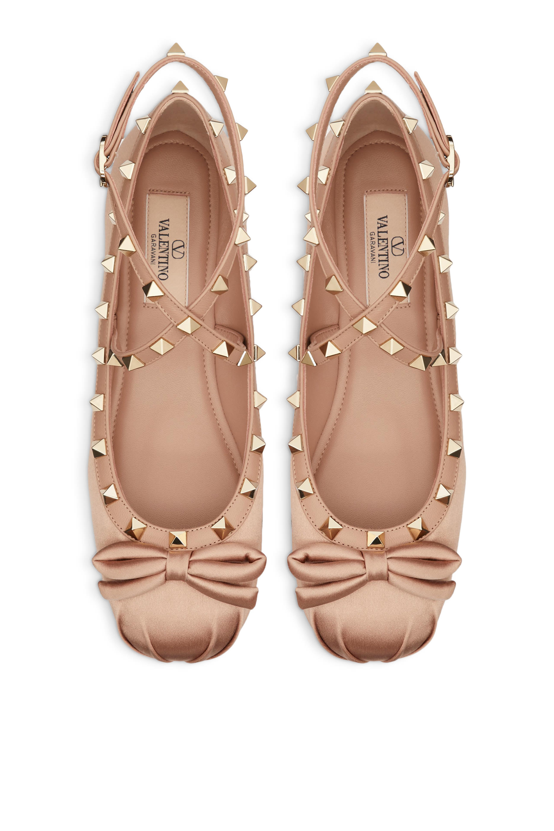 Rockstud Ballerina Flats