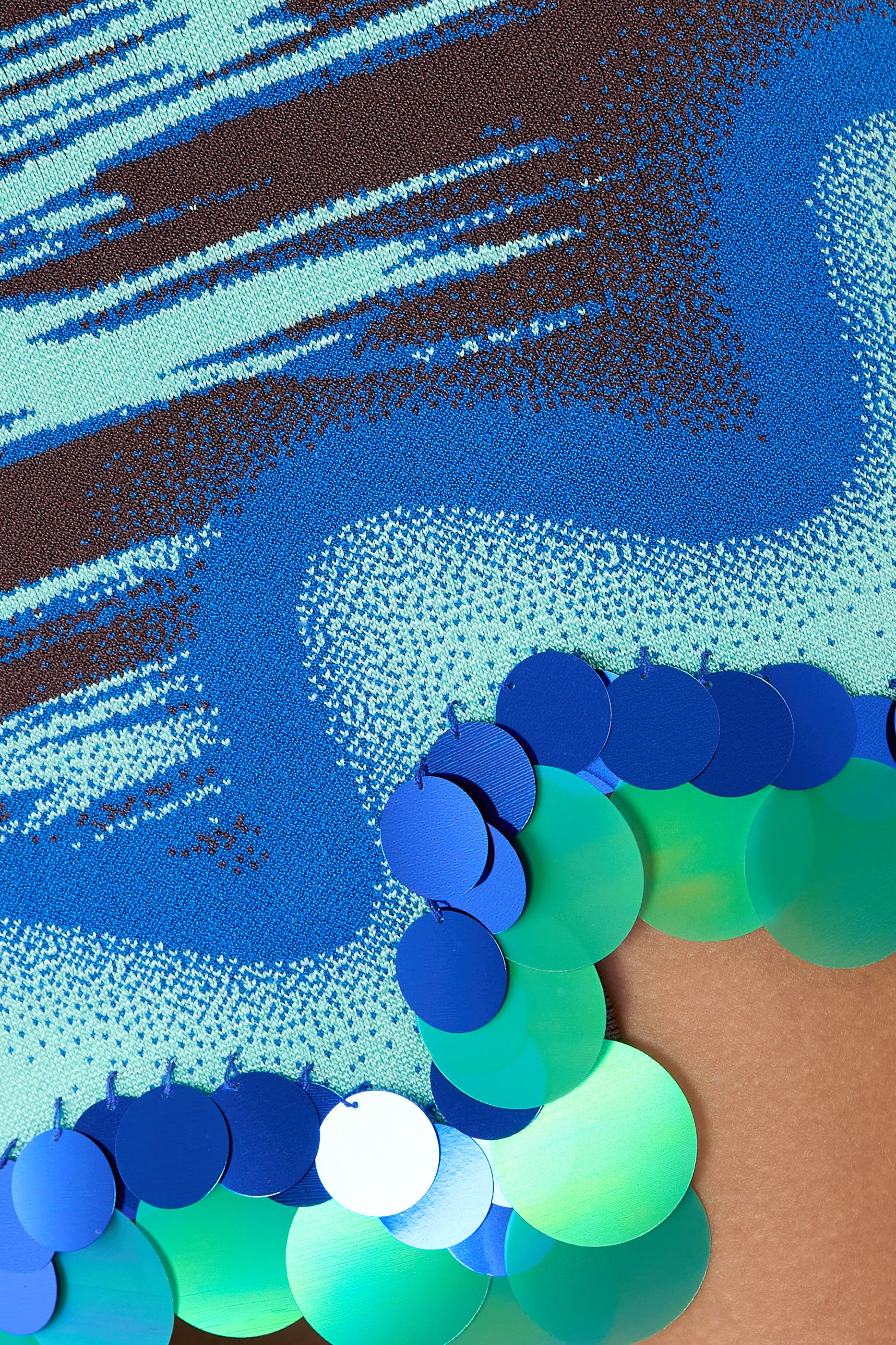 Robin Reversible Wavy Dress with Sequins