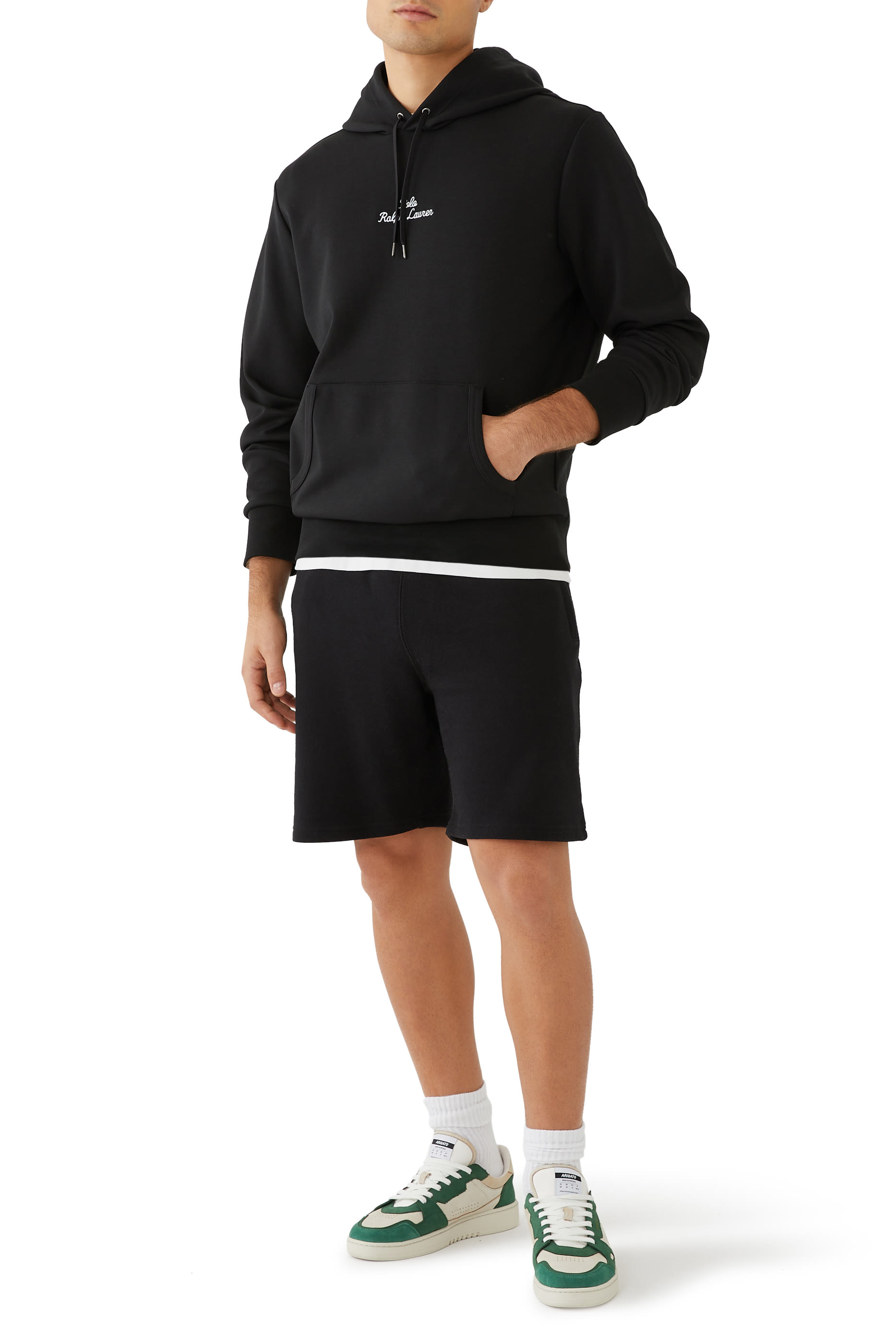 Logo Double-Knit Hoodie