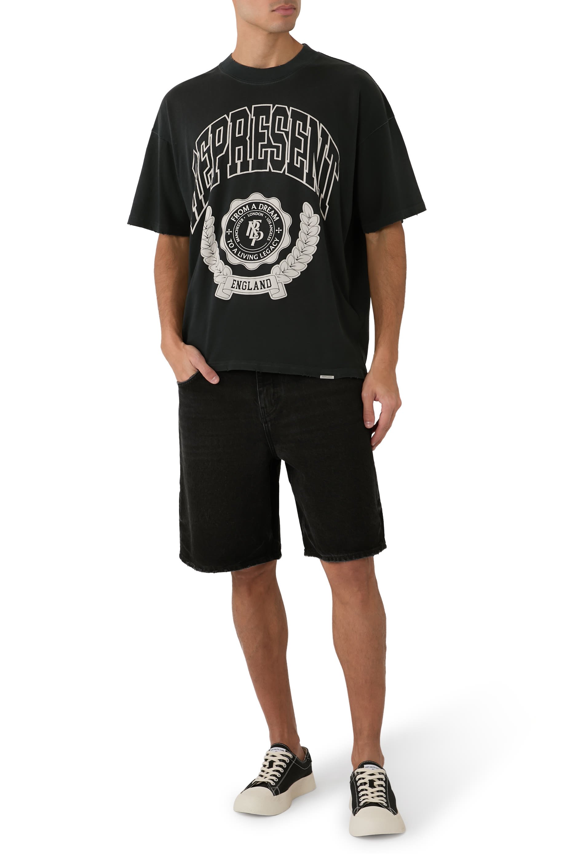 R10T Tailored Denim Shorts