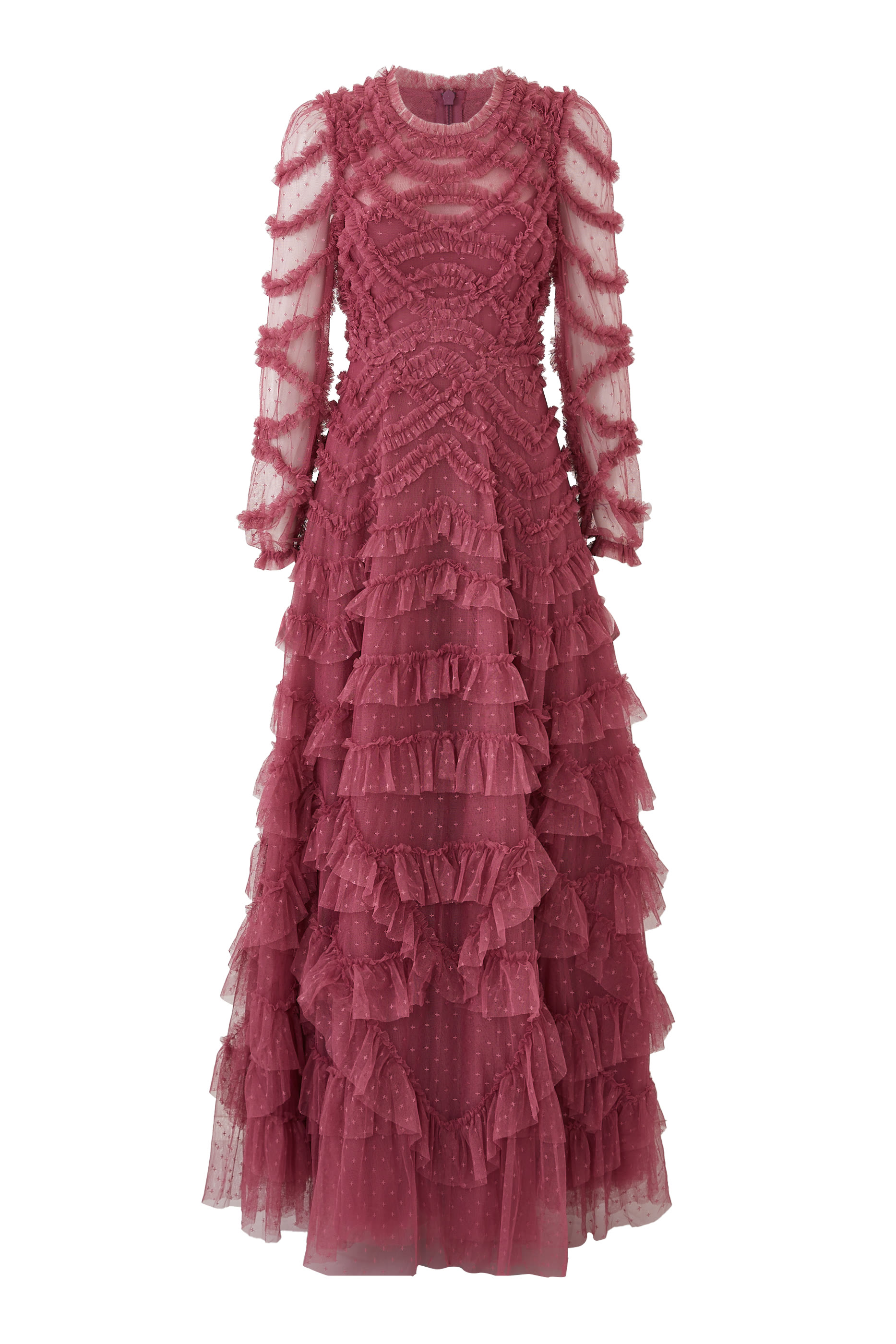 Lana Round Neck Gown